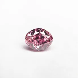 0.61ct 5.57x4.44x3.13mm GIA VS2 Fancy Vivid Purplish Pink Oval Brilliant 🇦🇺 24137-01