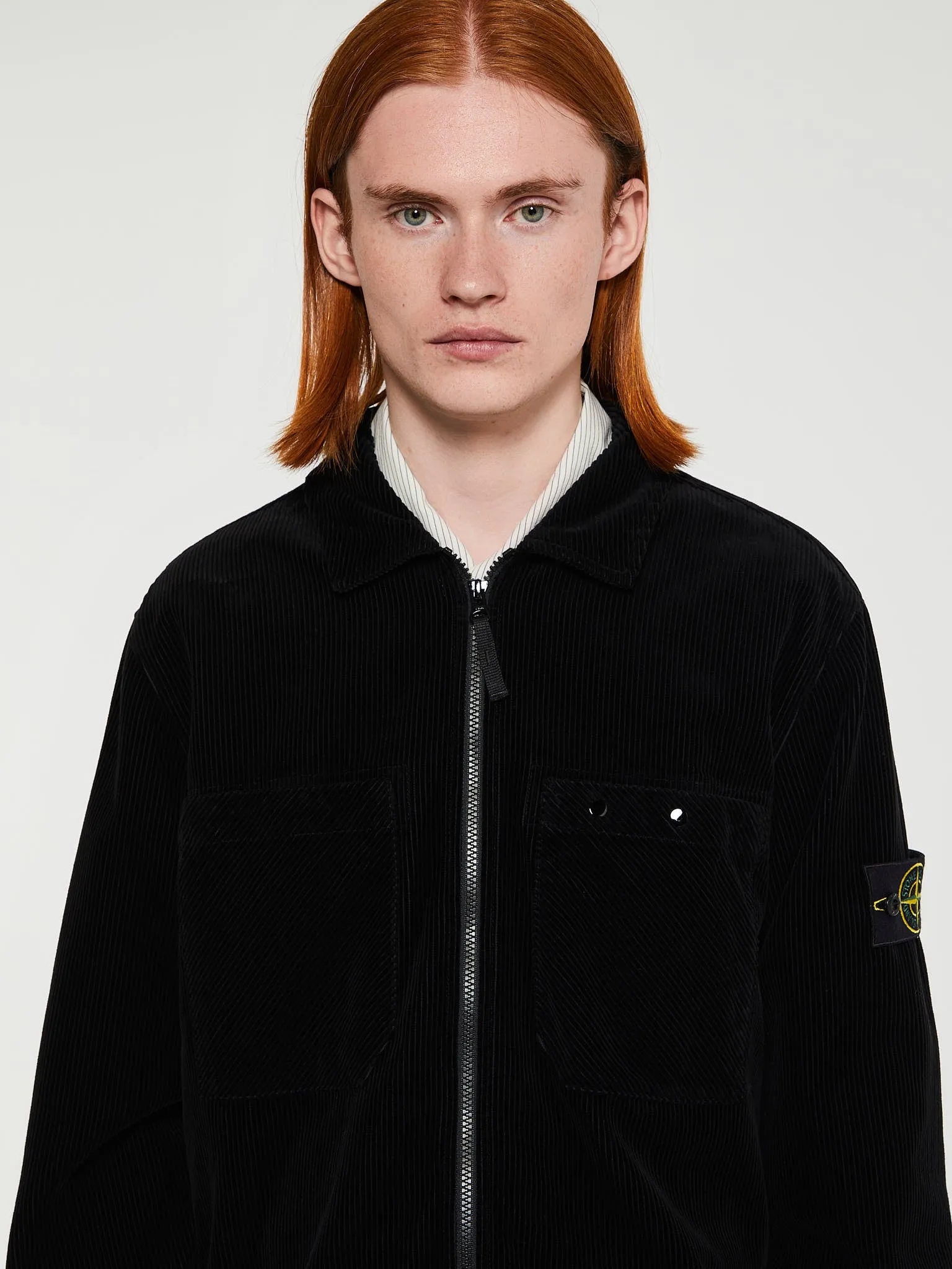 11604 Overshirt in Black