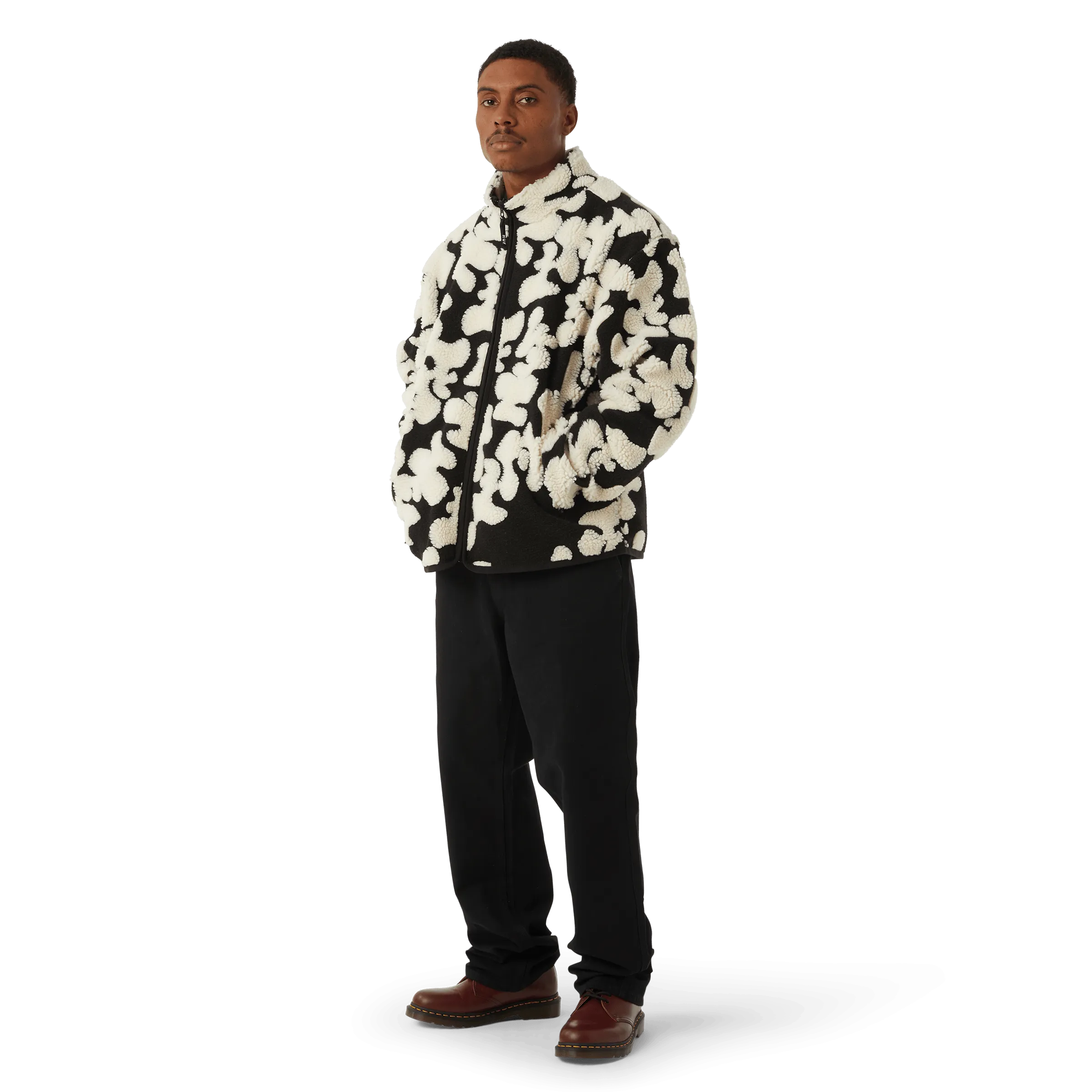 Abstract High Pile Jacquard