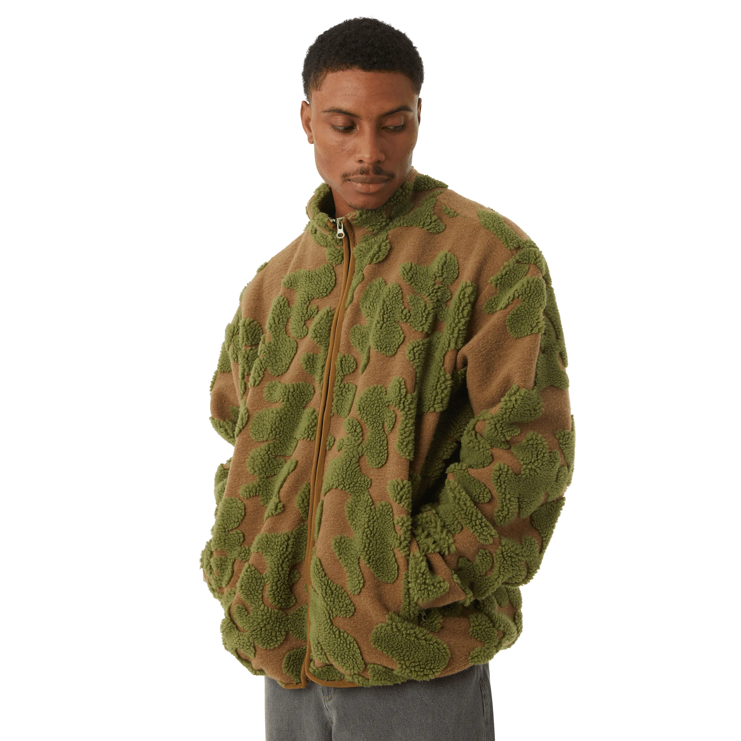 Abstract High Pile Jacquard