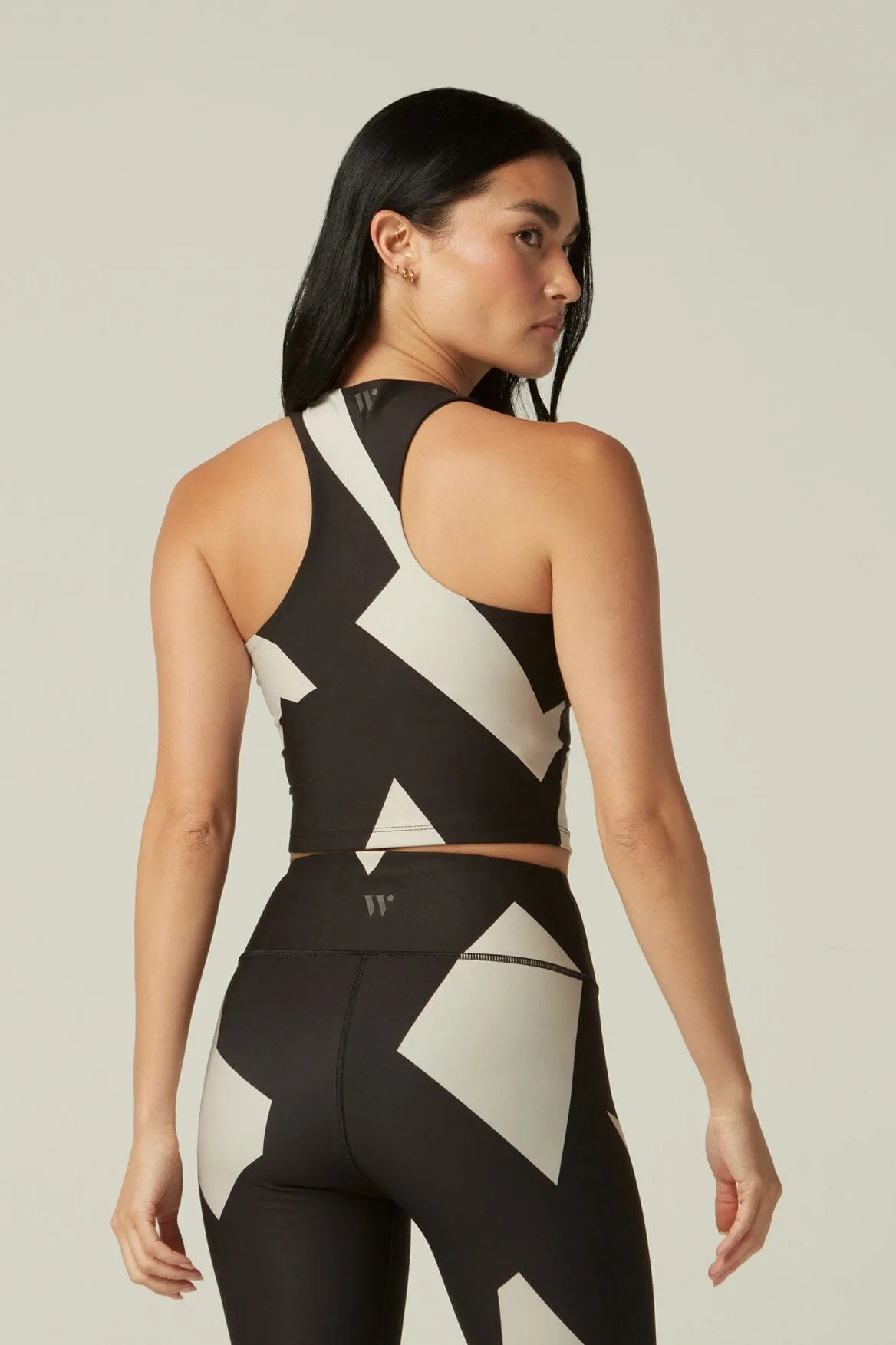 Alexa Cropped Tank High Noon