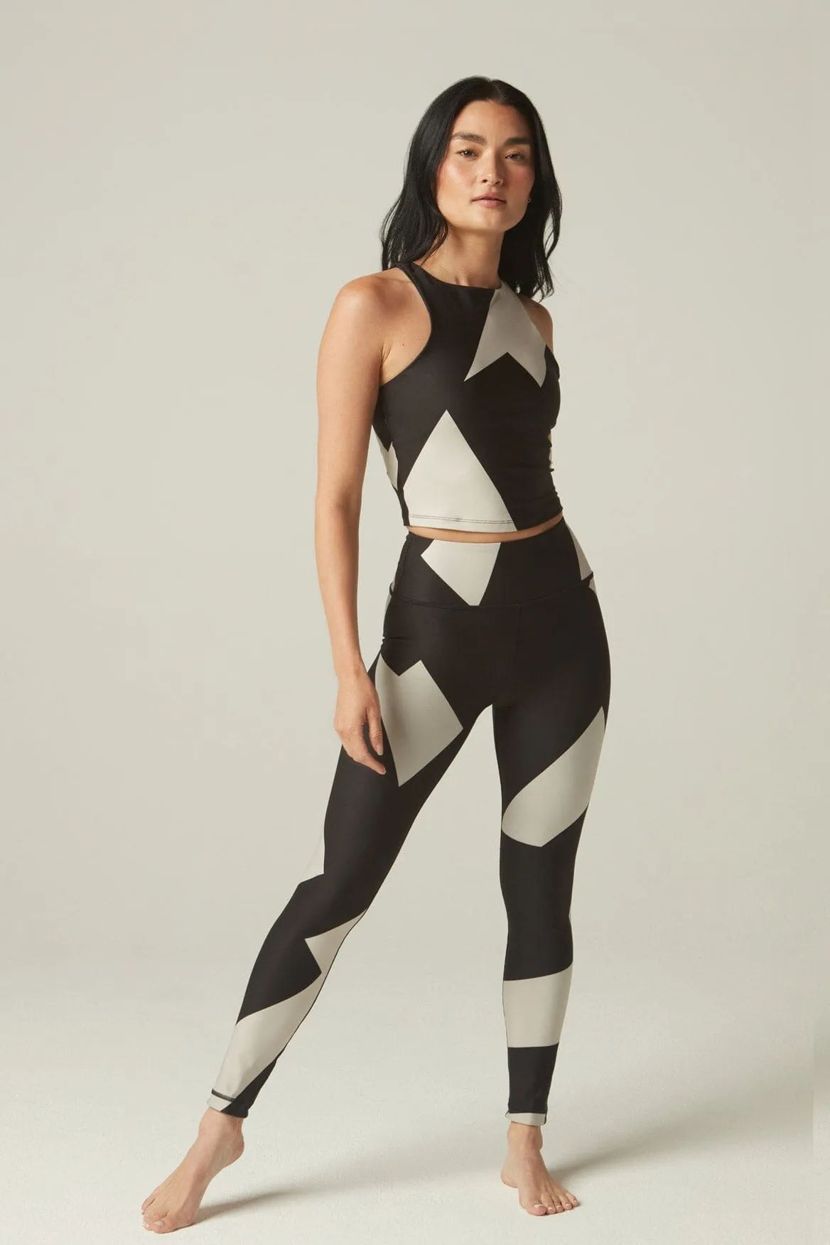 Alexa Cropped Tank High Noon
