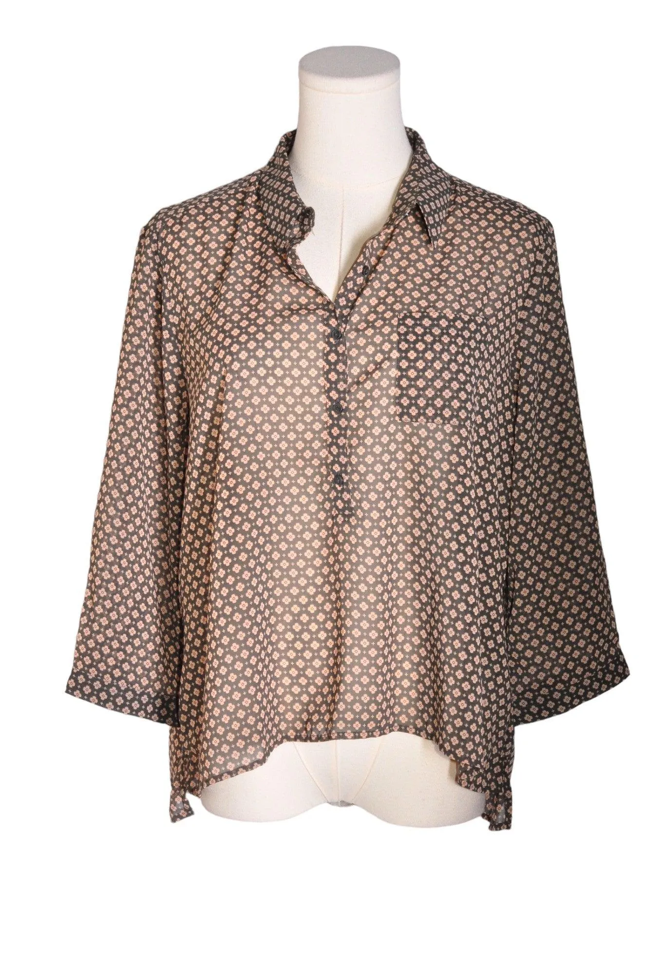 AMERICAN EAGLE Women Blouses Regular fit in Gray - M