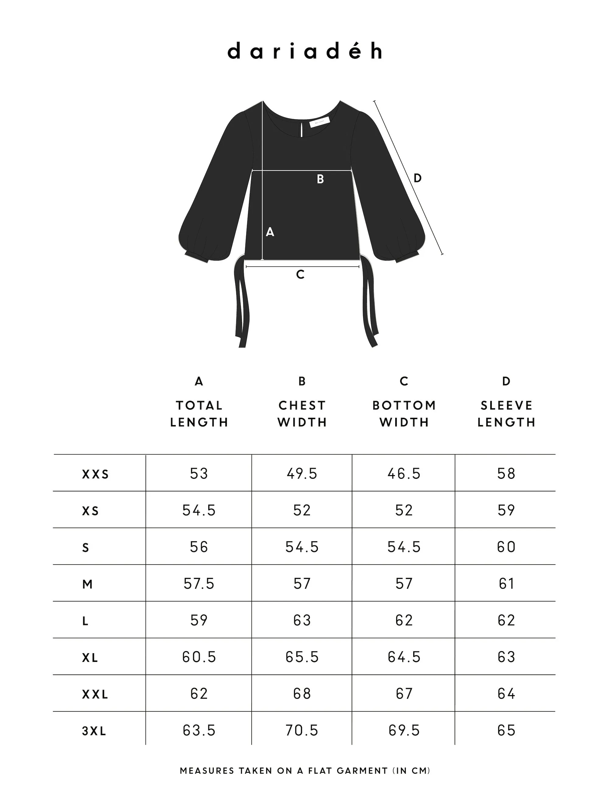 Anna Puffed Longsleeve Top Black