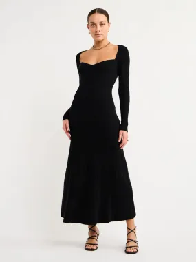 Anna Quan Charli Dress in Raven