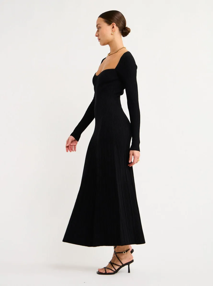 Anna Quan Charli Dress in Raven