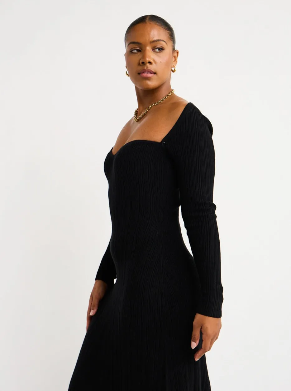 Anna Quan Charli Dress in Raven