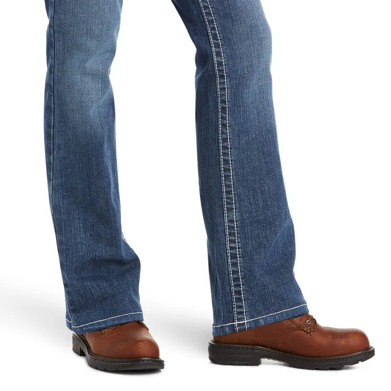 Ariat Women's FR DuraStretch Entwined Boot Cut Jean