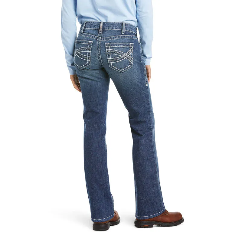 Ariat Women's FR DuraStretch Entwined Boot Cut Jean