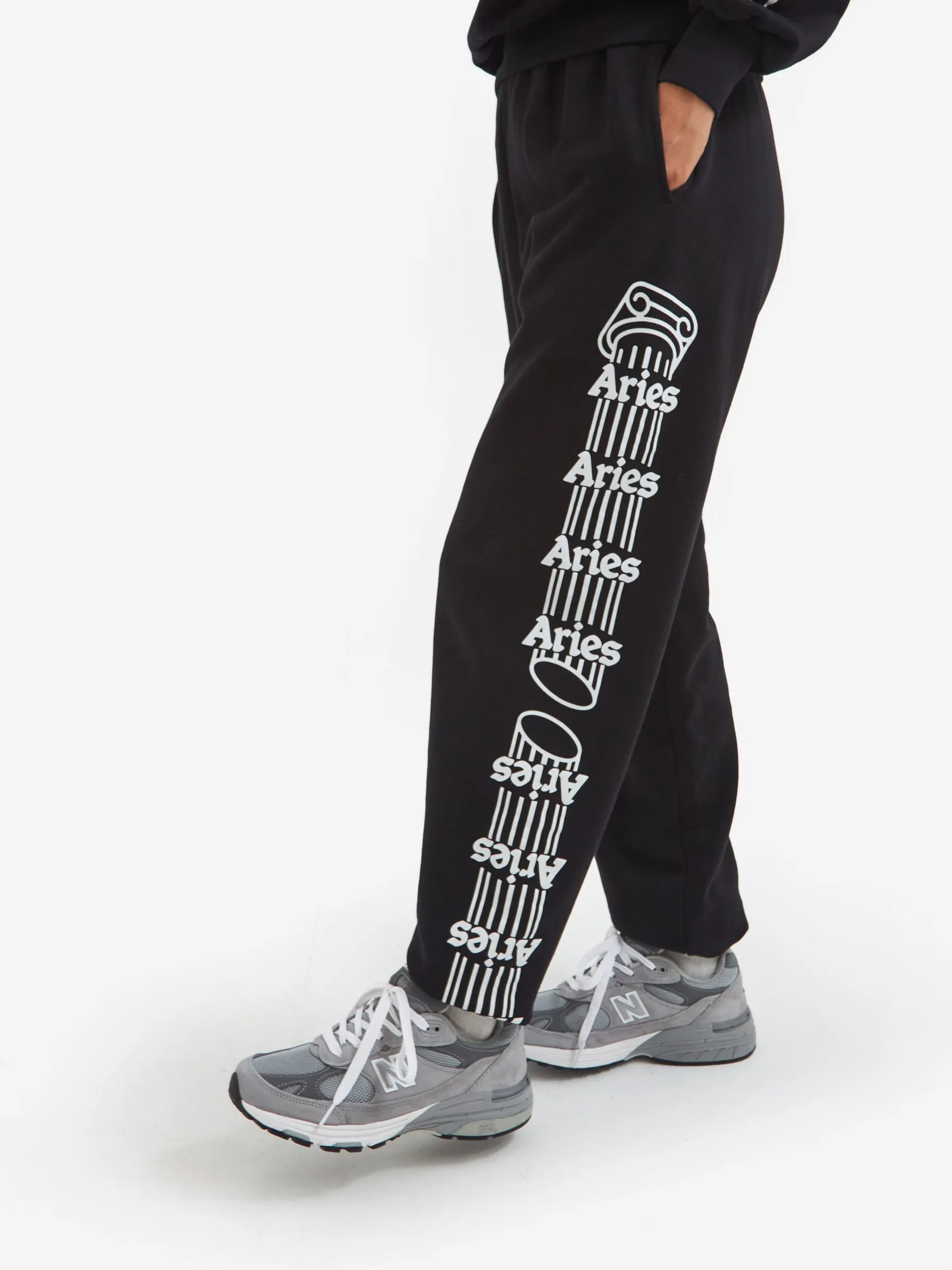 Aries Column Sweatpant W - Black