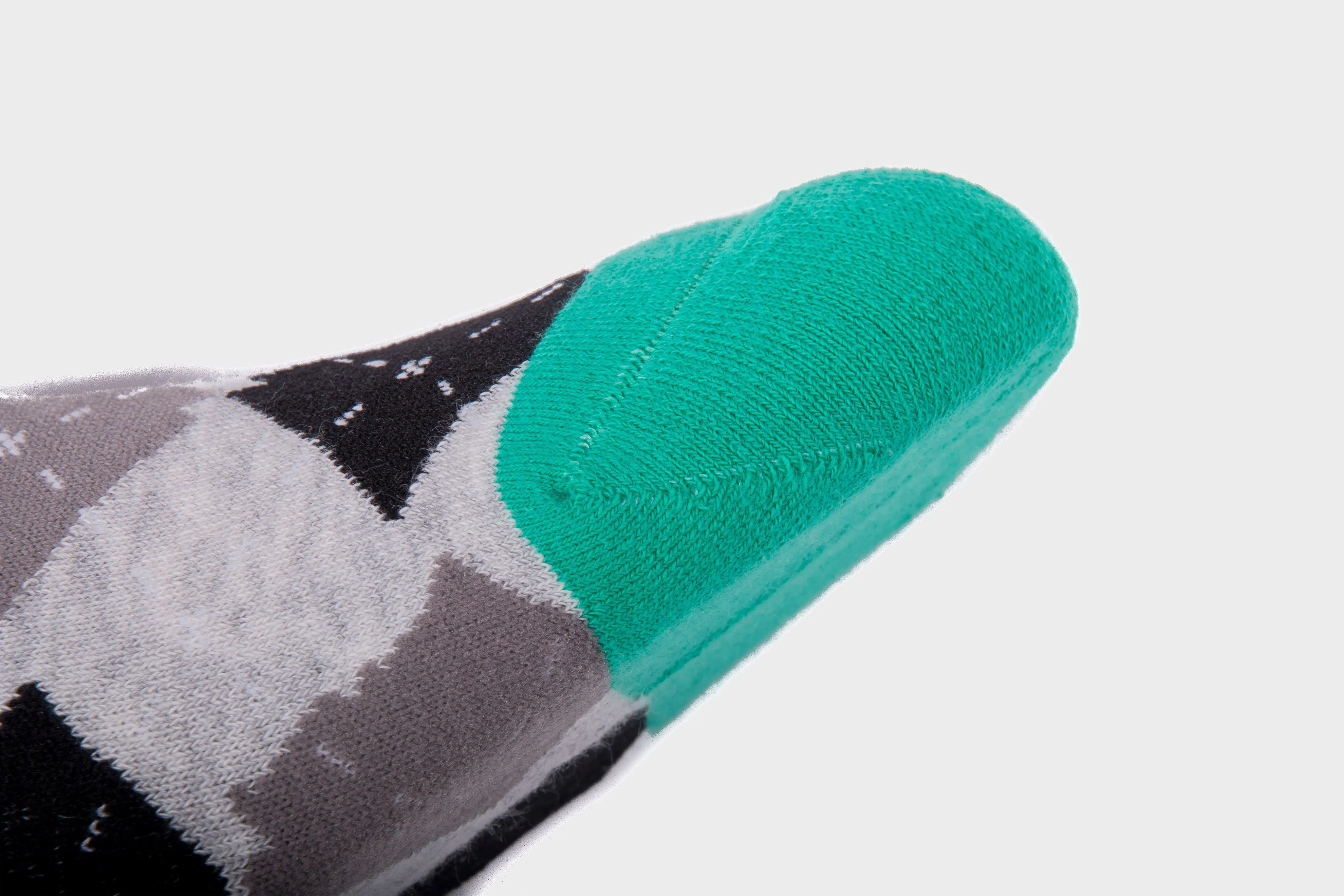 Arkansocks - ARgyle State Of Mind (Ash Heather/Teal)