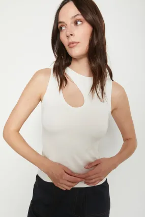 Bailey 44 Alia Tank Top in To Be Me Crème