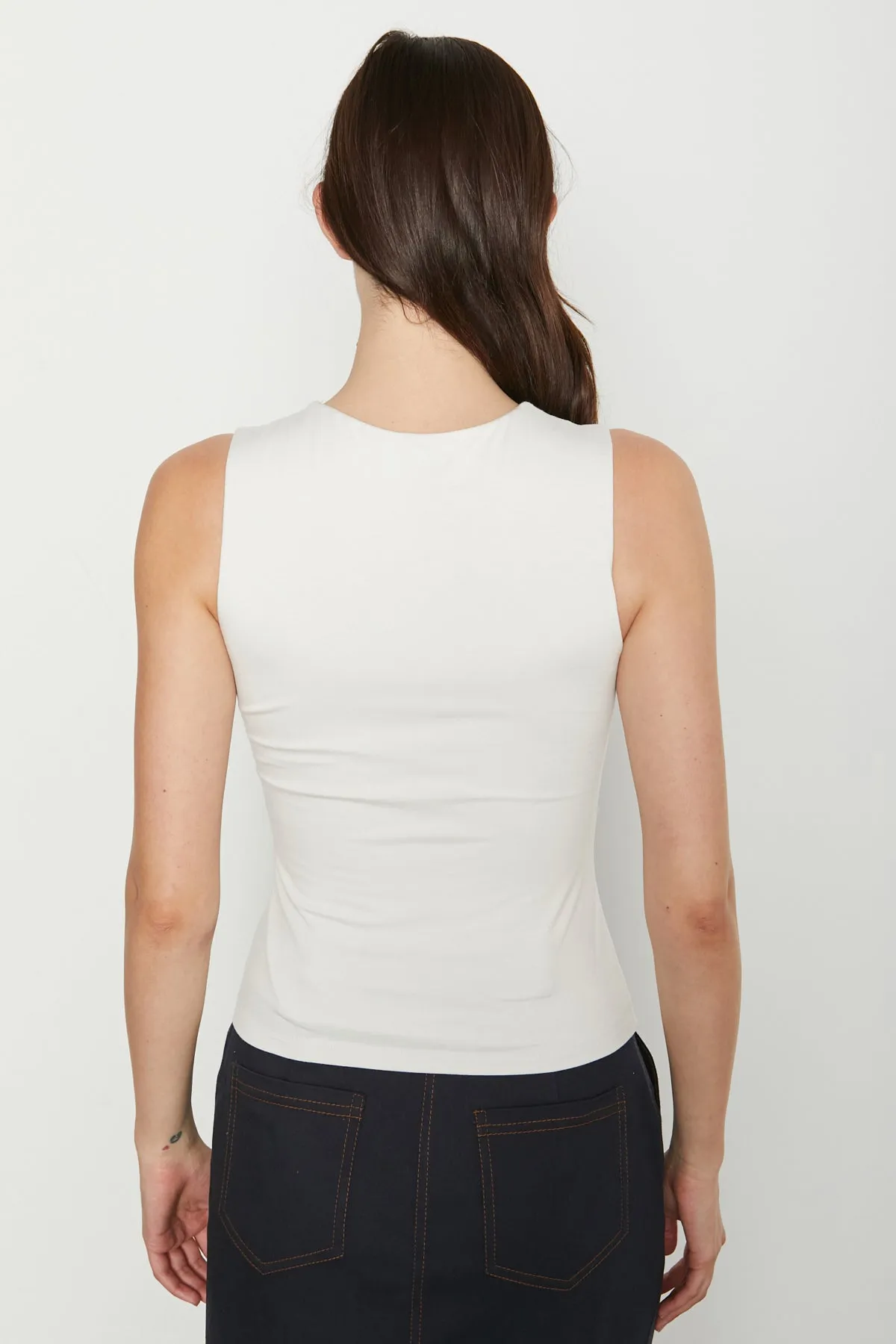Bailey 44 Alia Tank Top in To Be Me Crème
