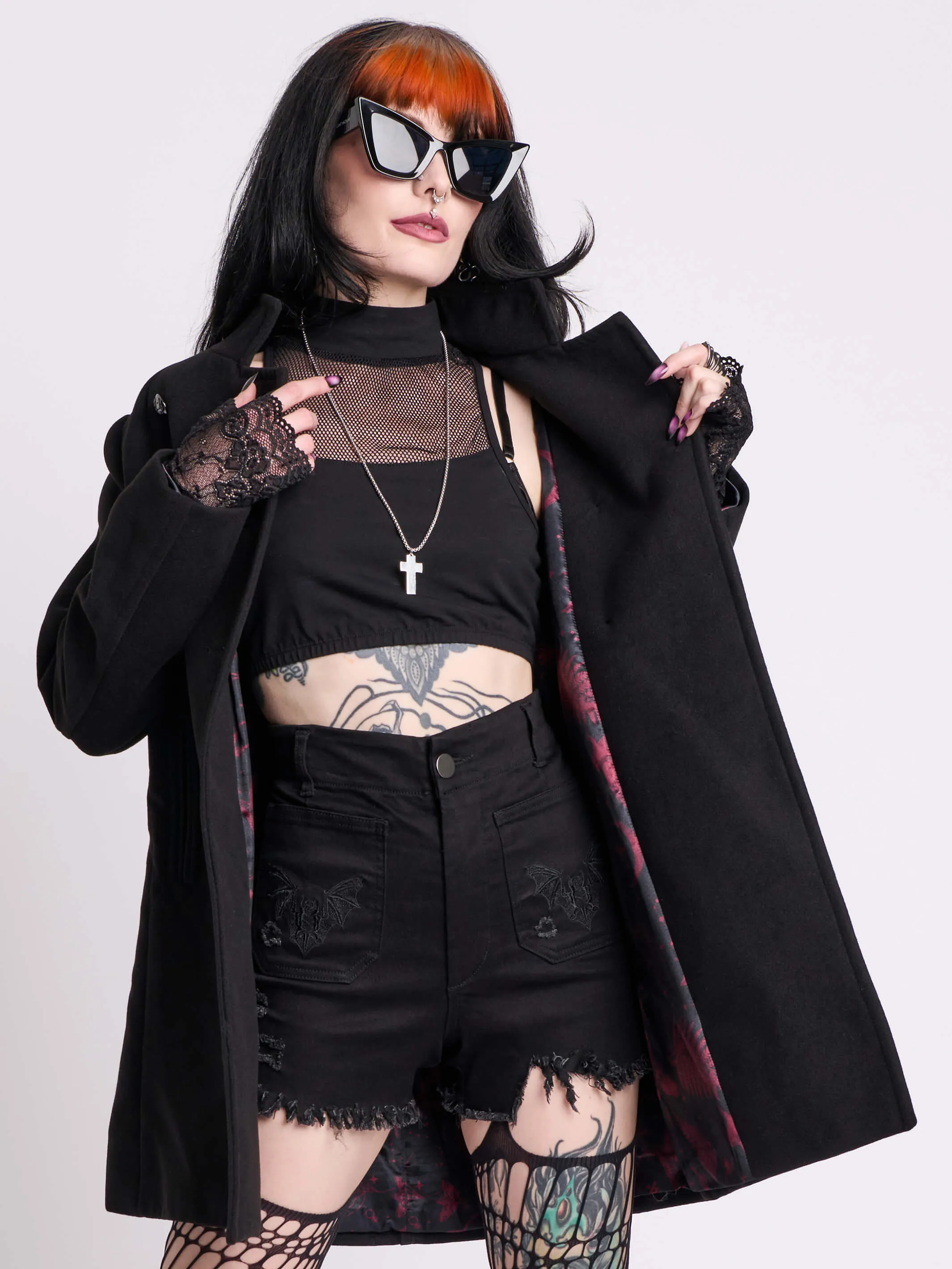Bats Peacoat