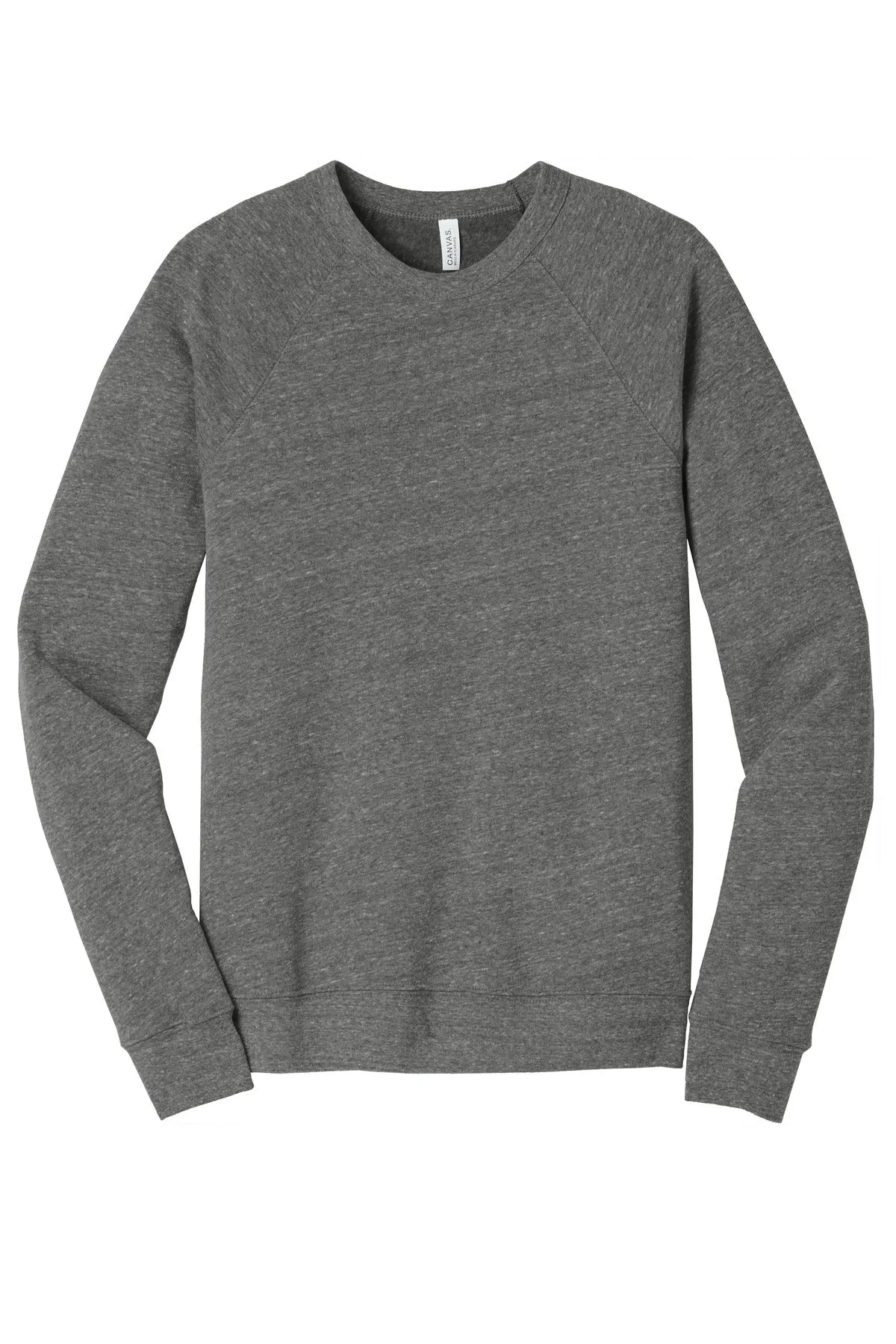 BELLA CANVAS Unisex Sponge Fleece Raglan Sweatshirt. BC3901