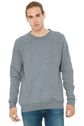 BELLA CANVAS Unisex Sponge Fleece Raglan Sweatshirt. BC3901