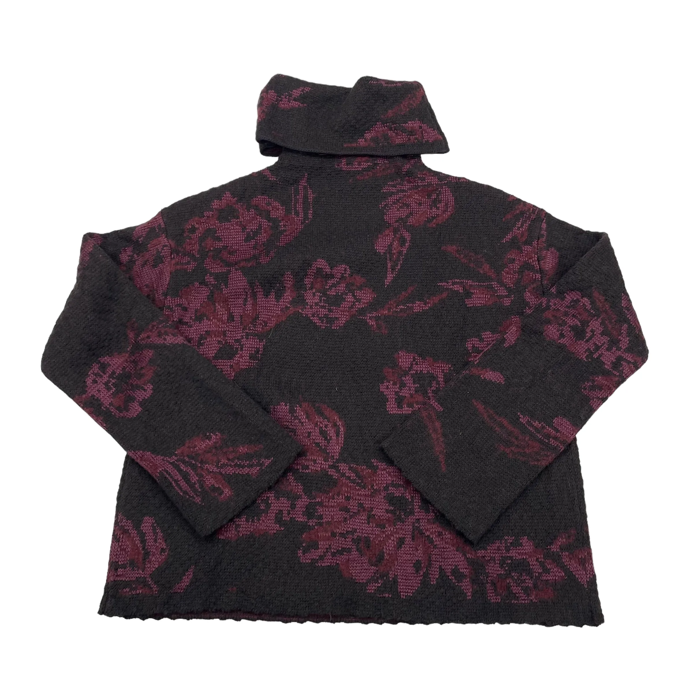 BLACK & RED WHITE HOUSE BLACK MARKET SWEATER, Size M