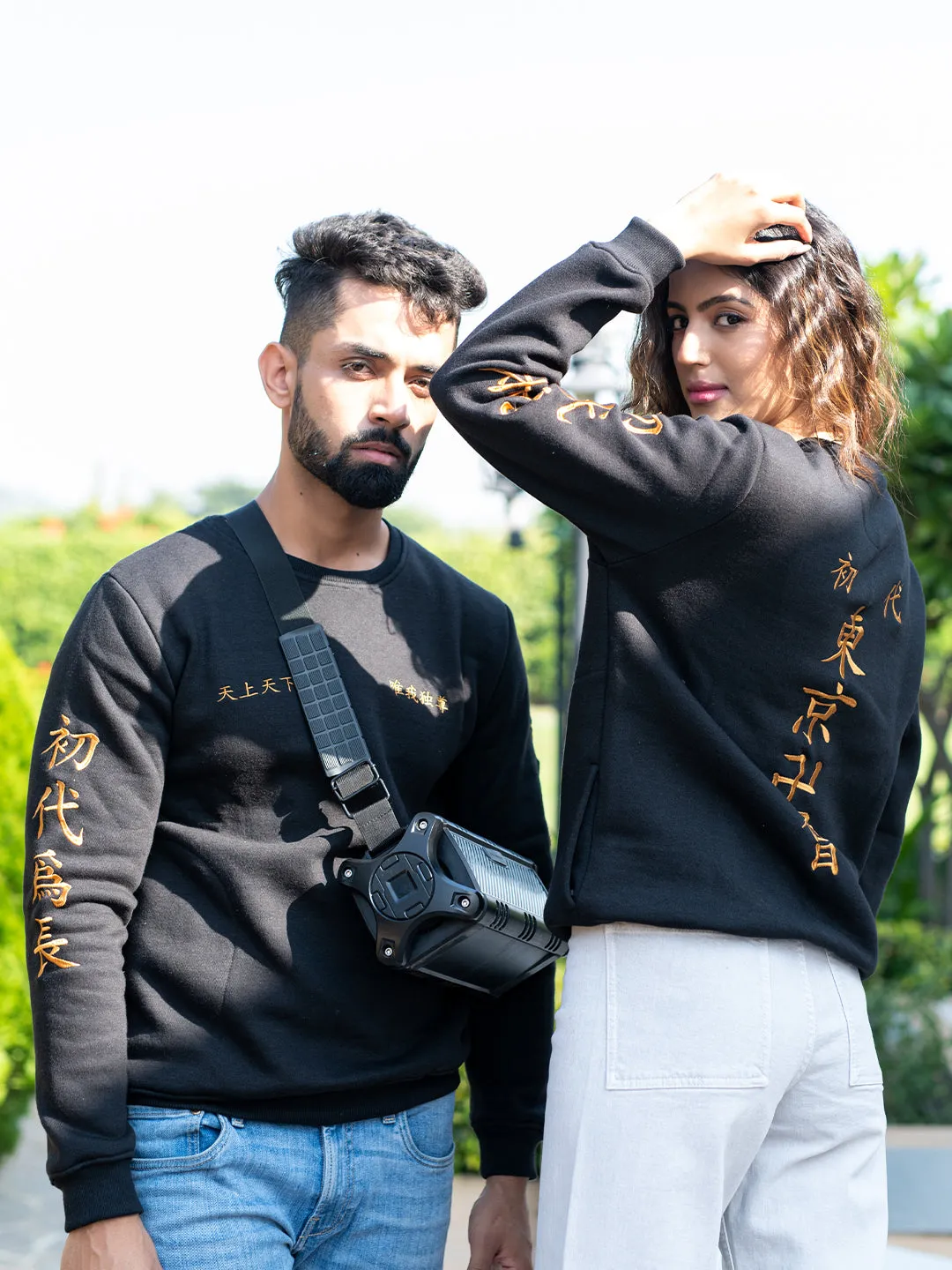 Black Tokyo Manji Anime Sweatshirt