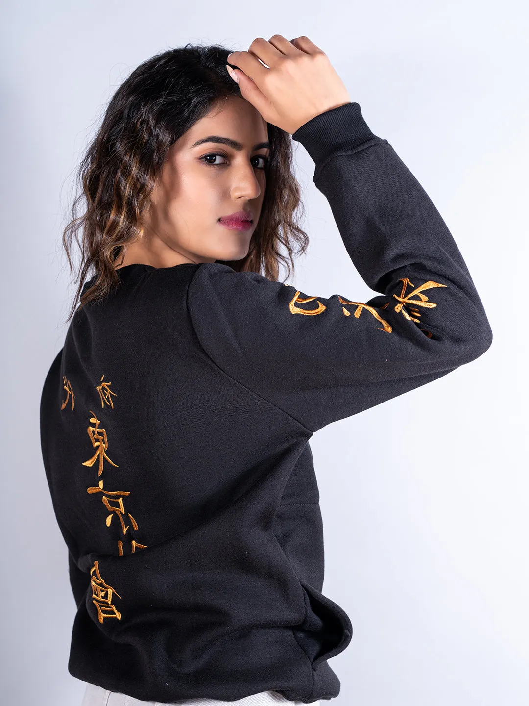 Black Tokyo Manji Anime Sweatshirt