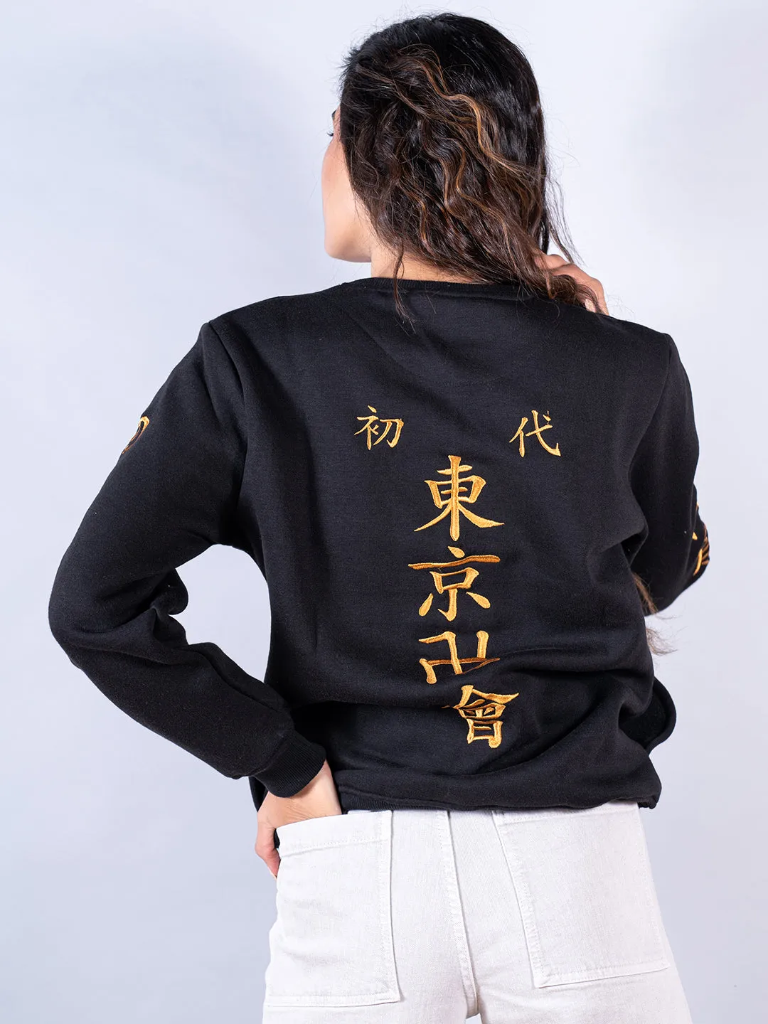Black Tokyo Manji Anime Sweatshirt