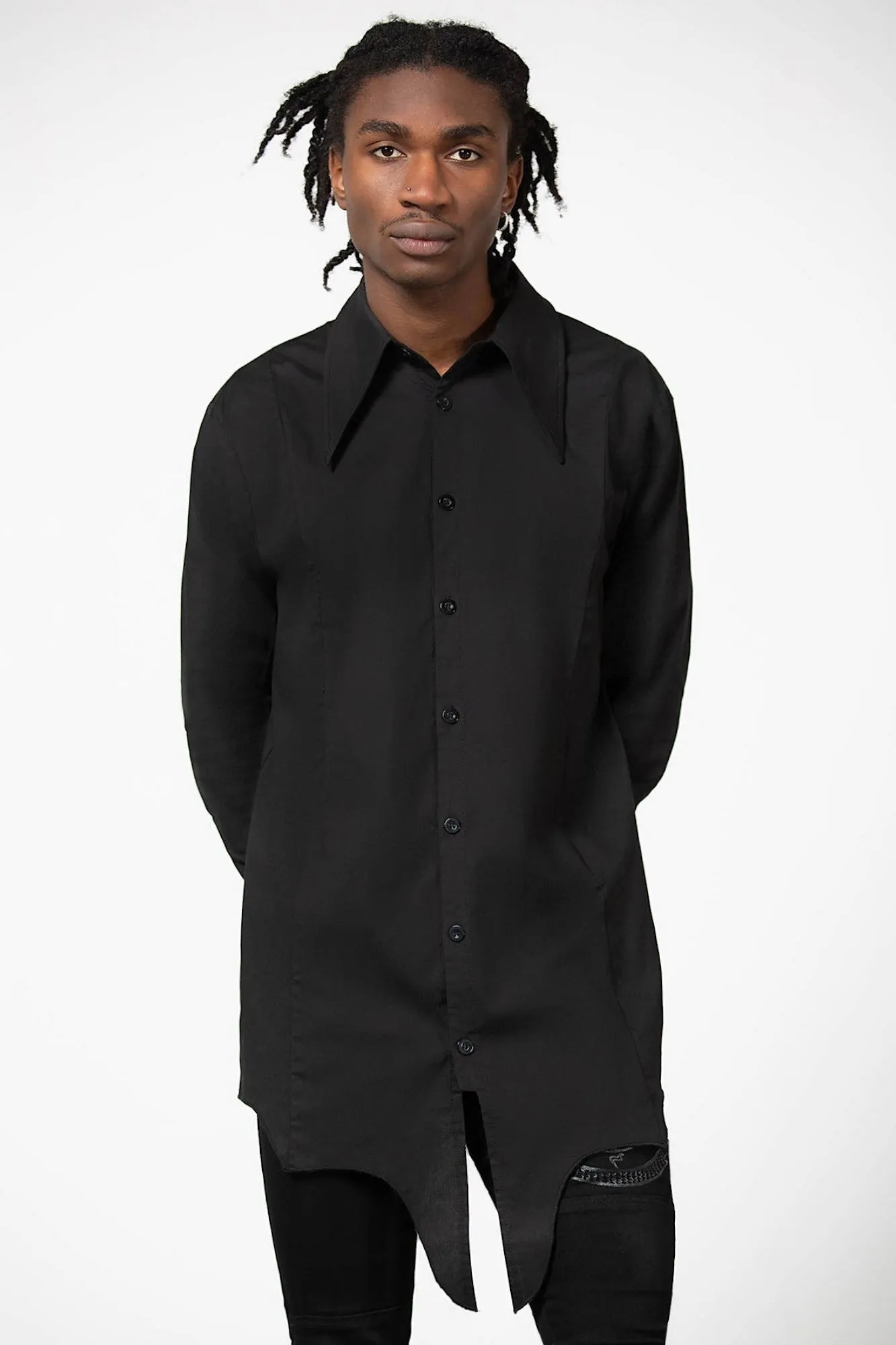Blood Kin Longline Shirt - Resurrect