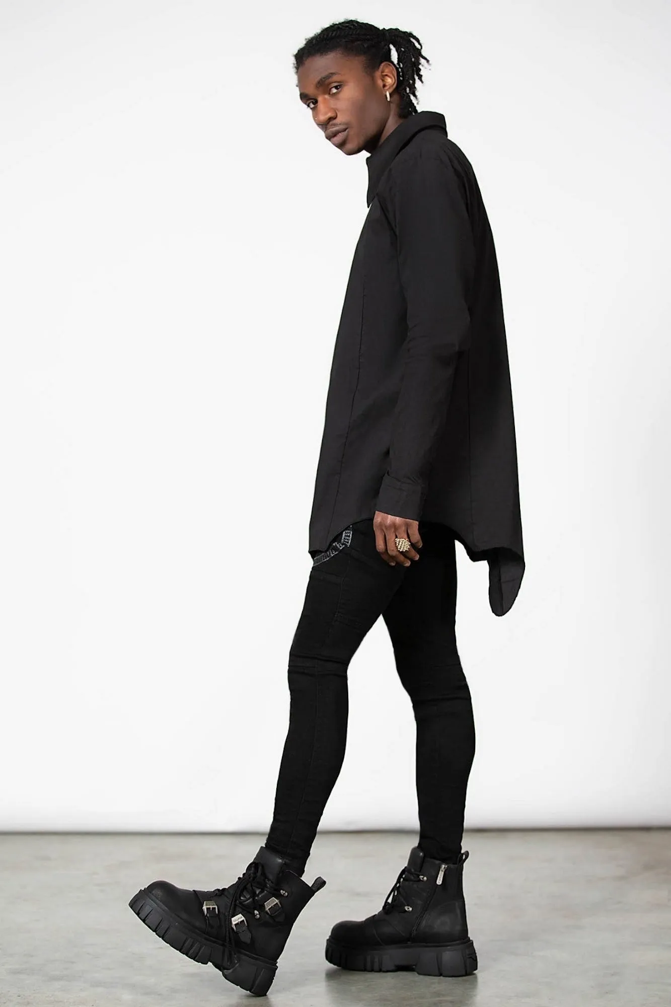 Blood Kin Longline Shirt - Resurrect