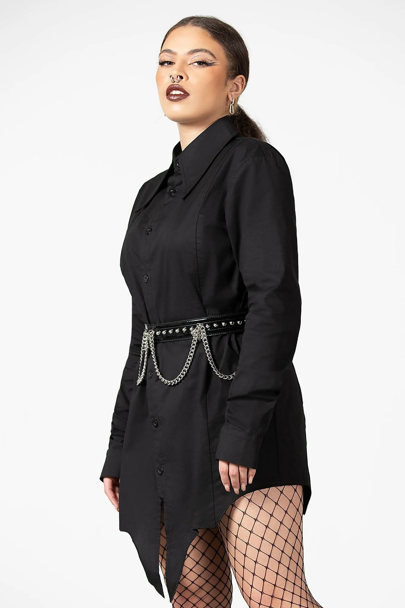 Blood Kin Longline Shirt - Resurrect