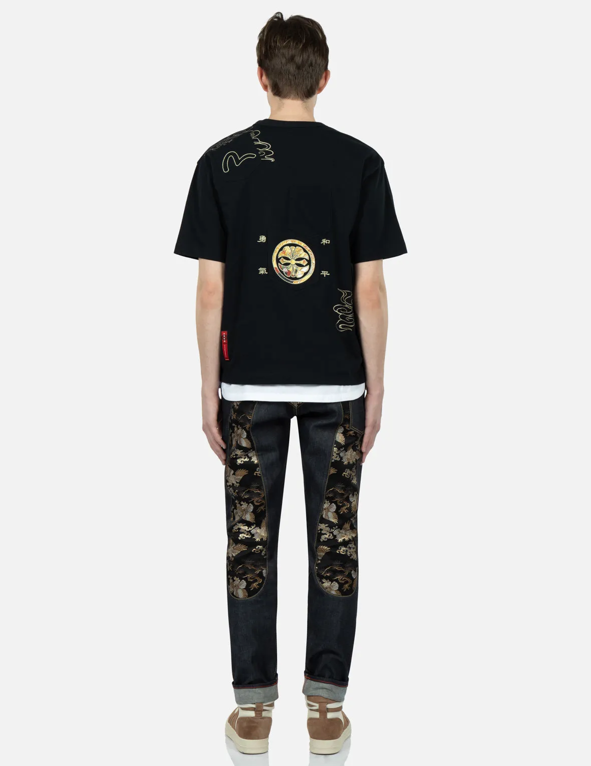 Certainly! Heres an optimized title for the product:

Brocade Daicock Insert Multi-Pocket Carrot Fit Jeans - Style #2017 for a Trendy Look