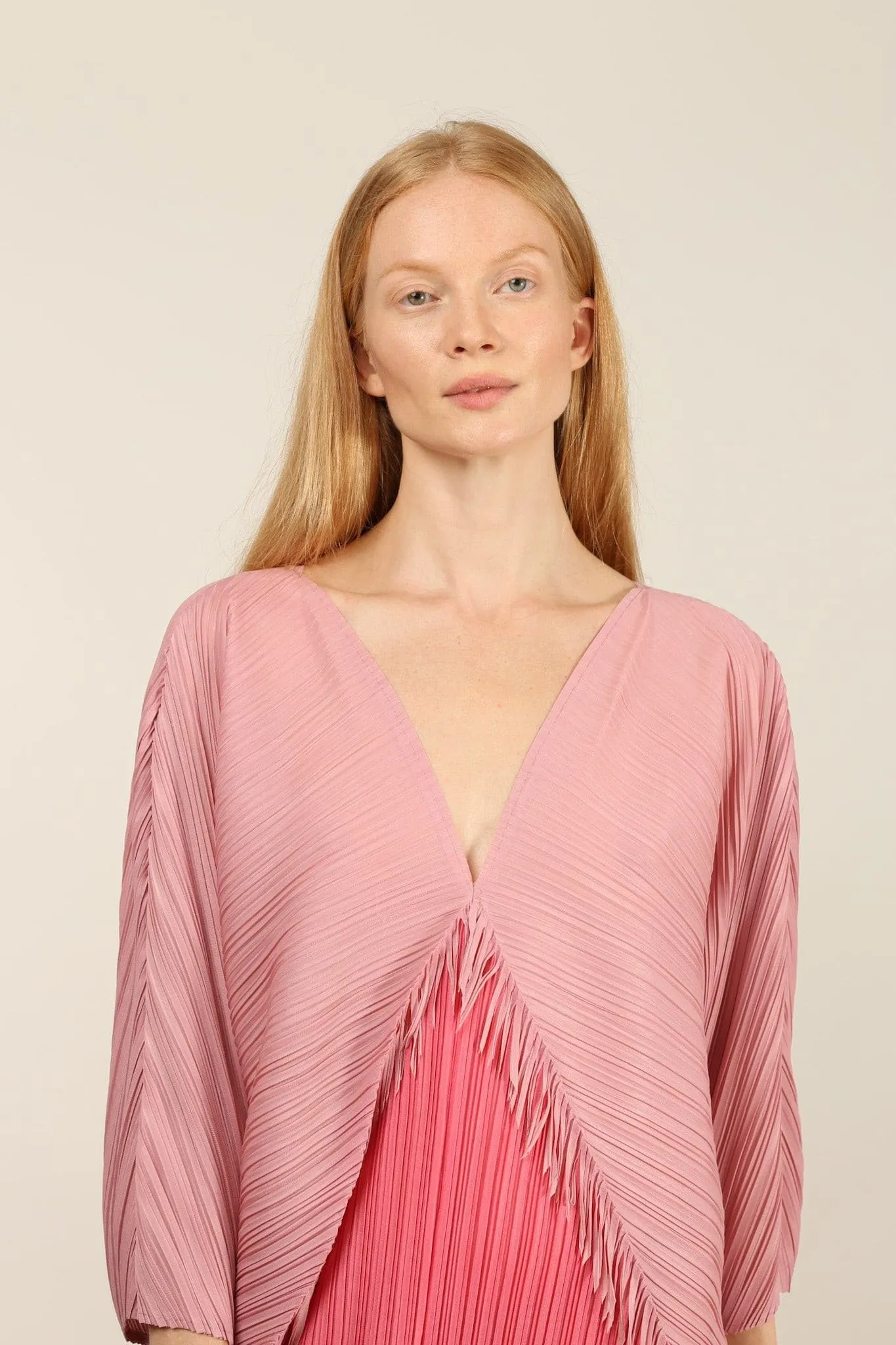 CAFTAN PLEATED DRESS MARA KAFTAN