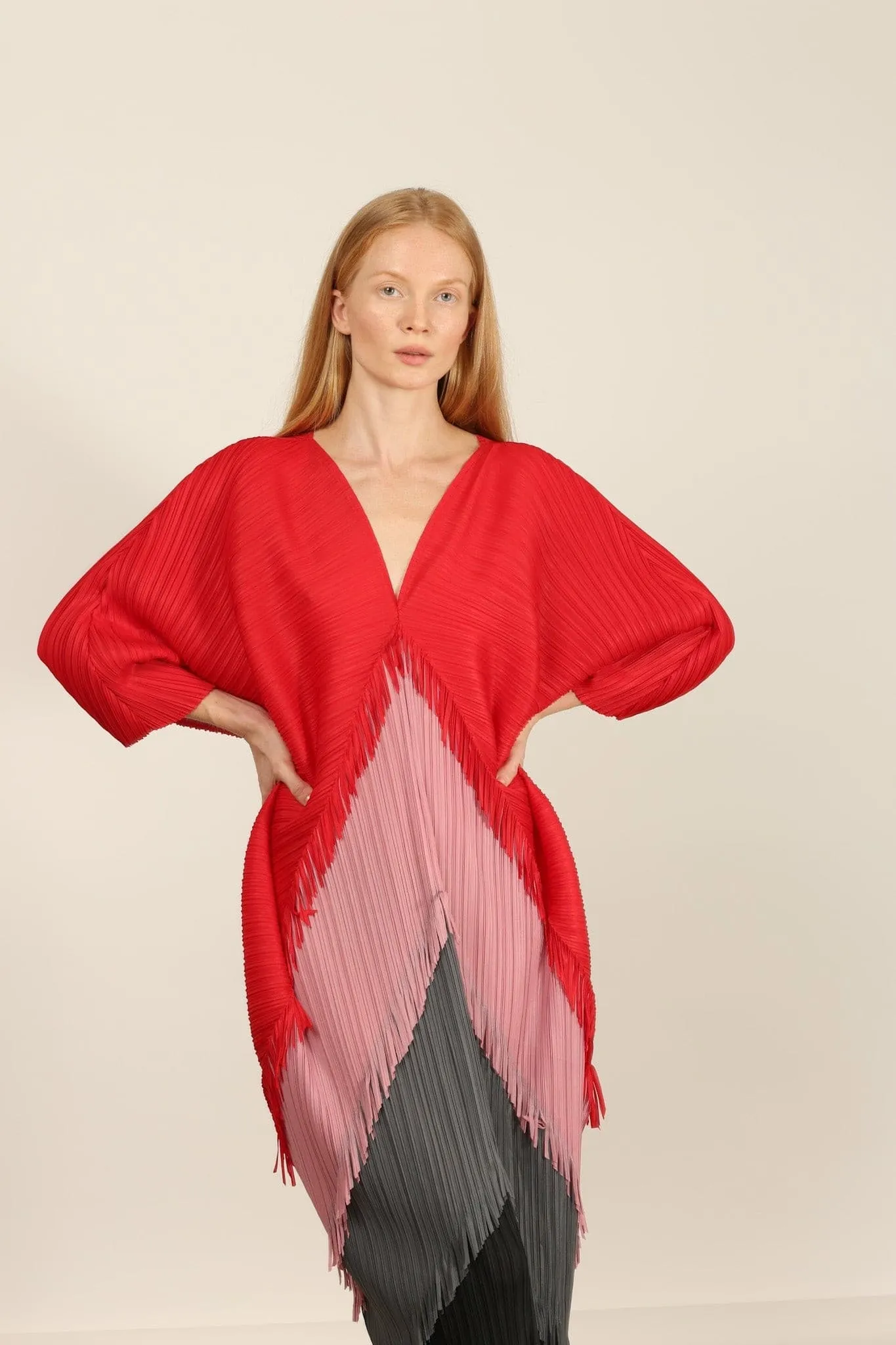 CAFTAN PLEATED DRESS MARA KAFTAN