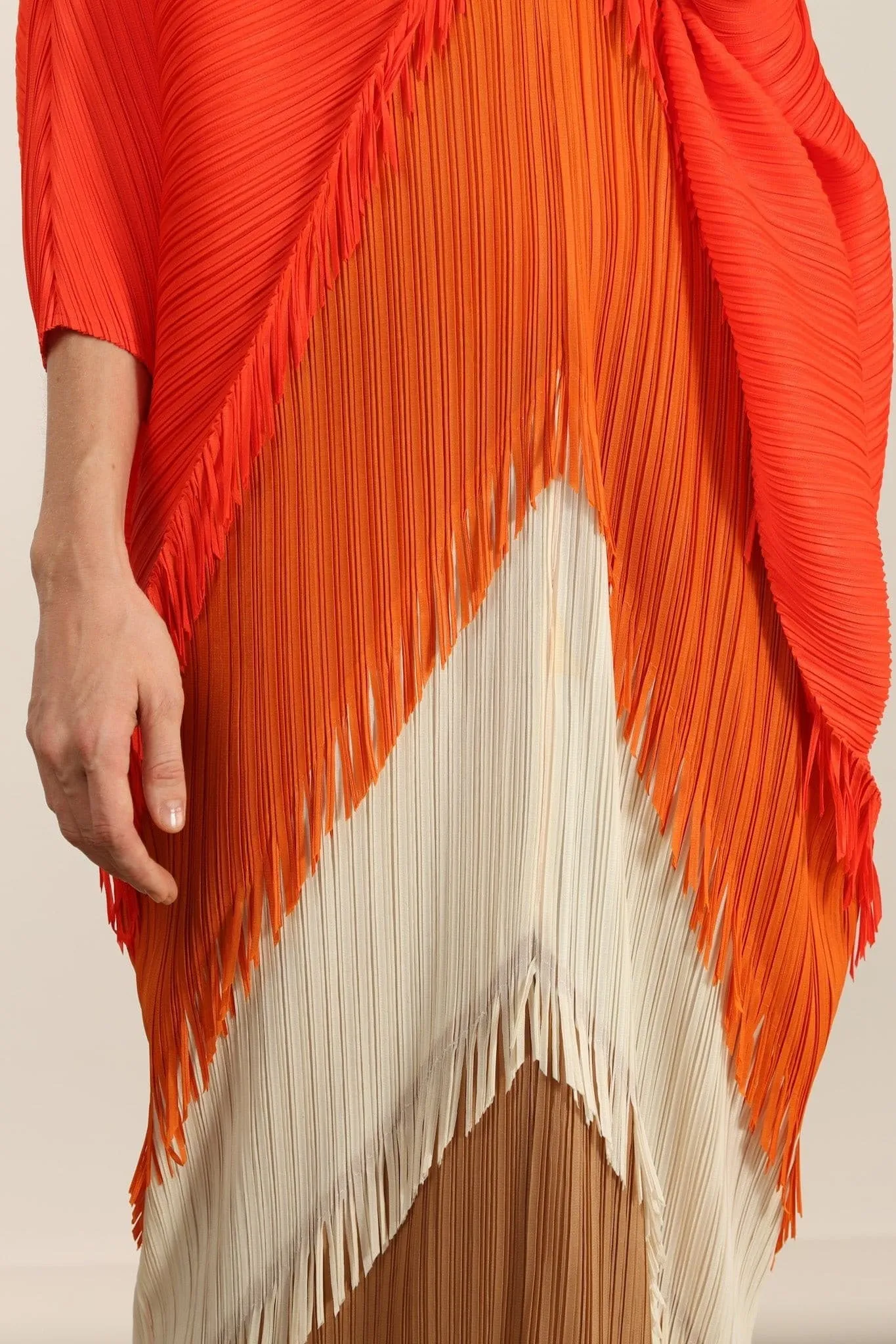 CAFTAN PLEATED DRESS MARA KAFTAN