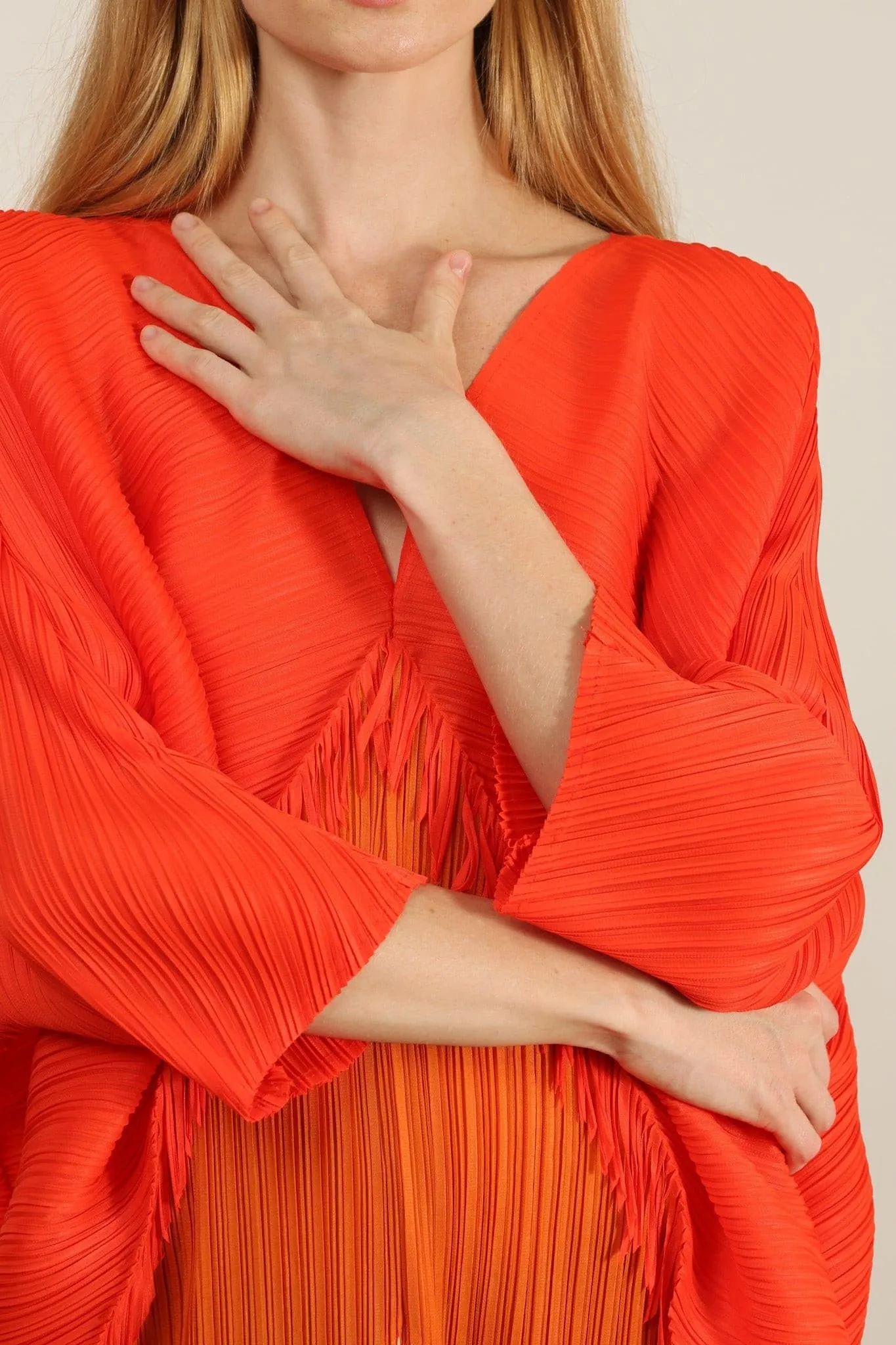 CAFTAN PLEATED DRESS MARA KAFTAN