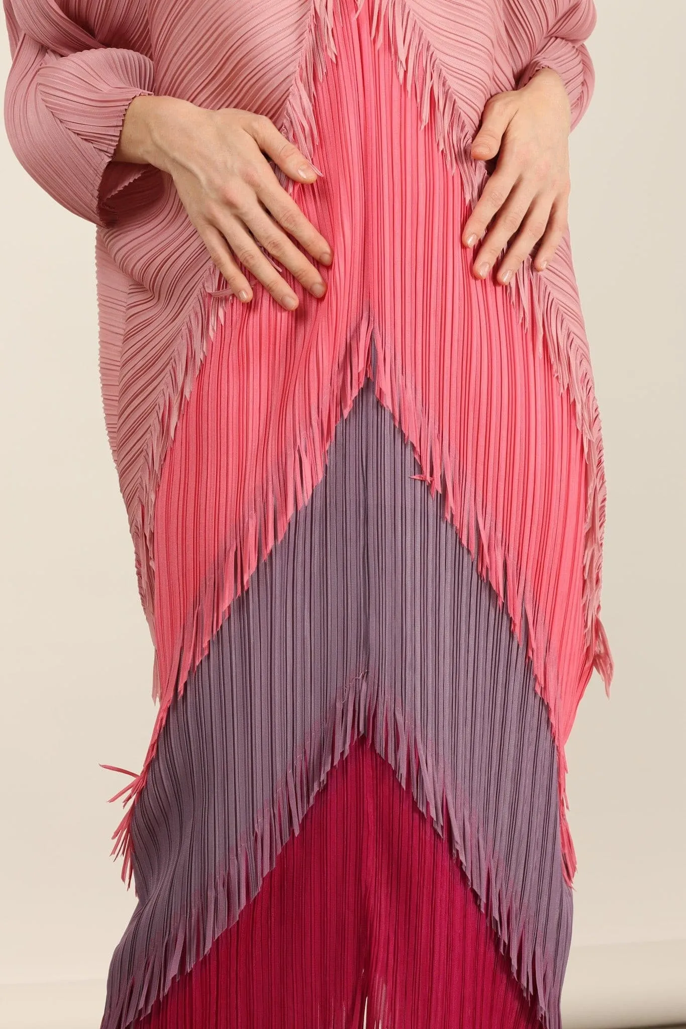 CAFTAN PLEATED DRESS MARA KAFTAN