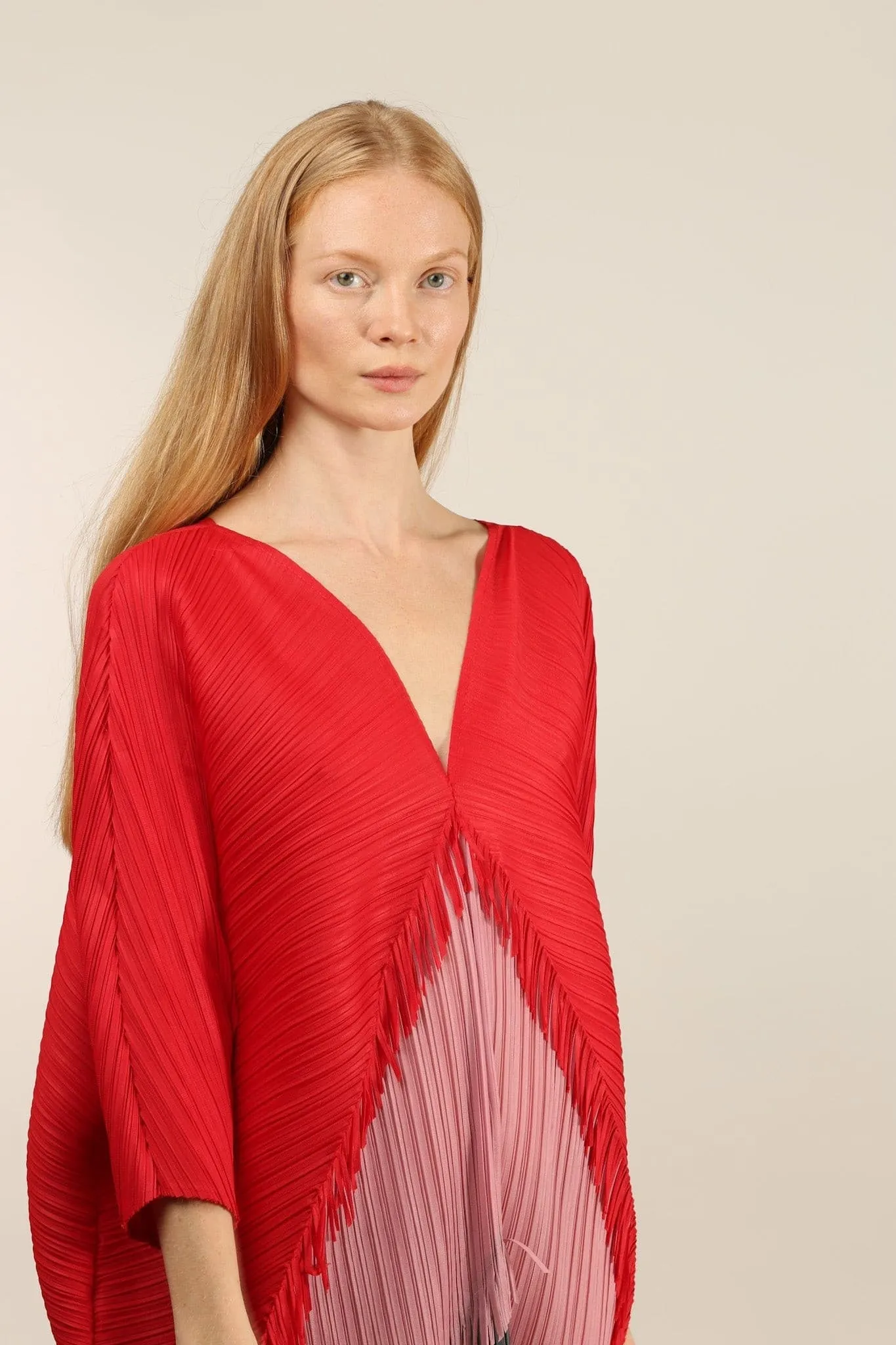 CAFTAN PLEATED DRESS MARA KAFTAN