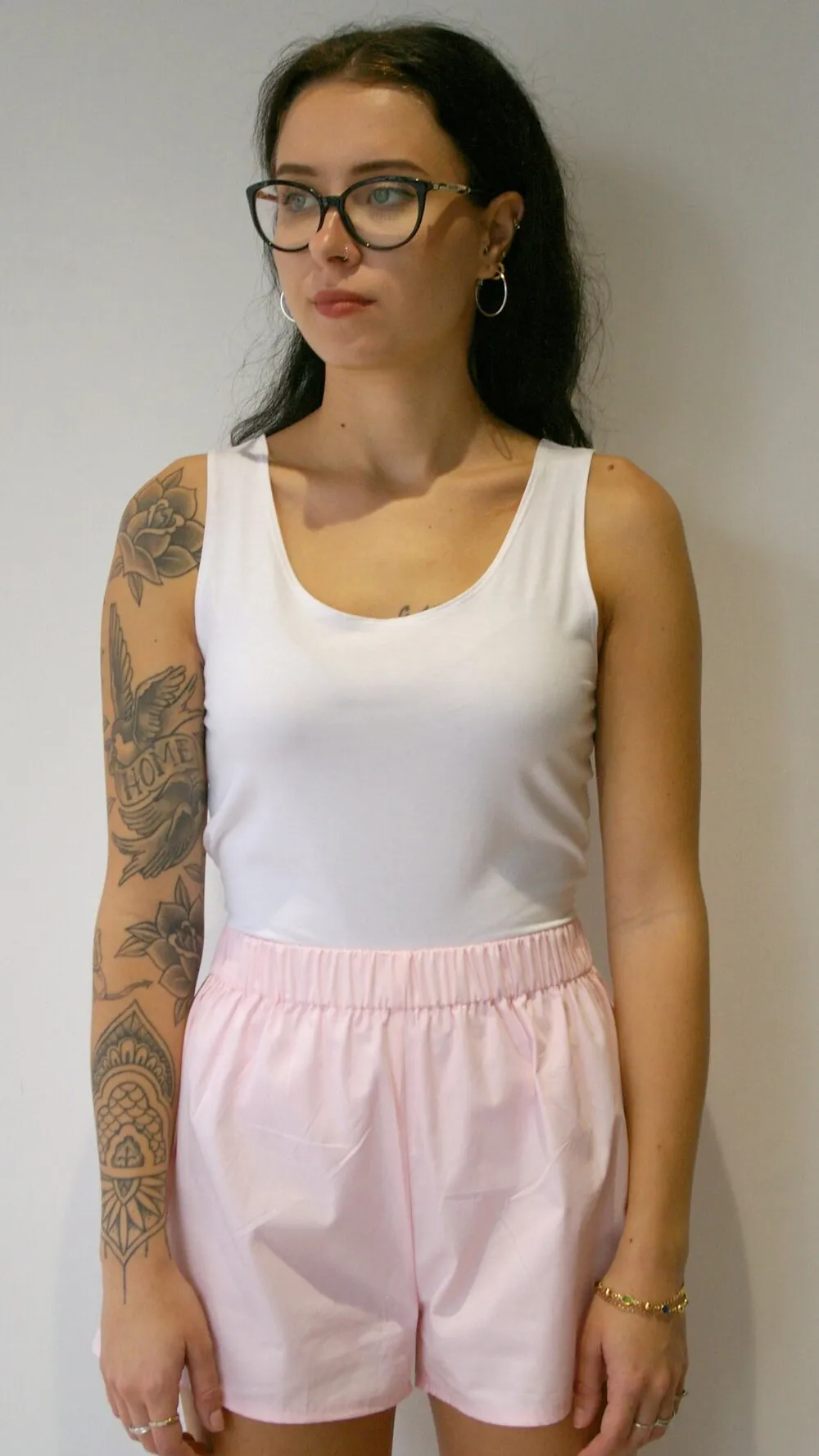 {Clearance Stock} Organic Bamboo Bodysuit in White