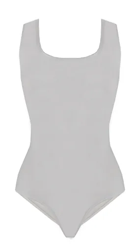 {Clearance Stock} Organic Bamboo Bodysuit in White