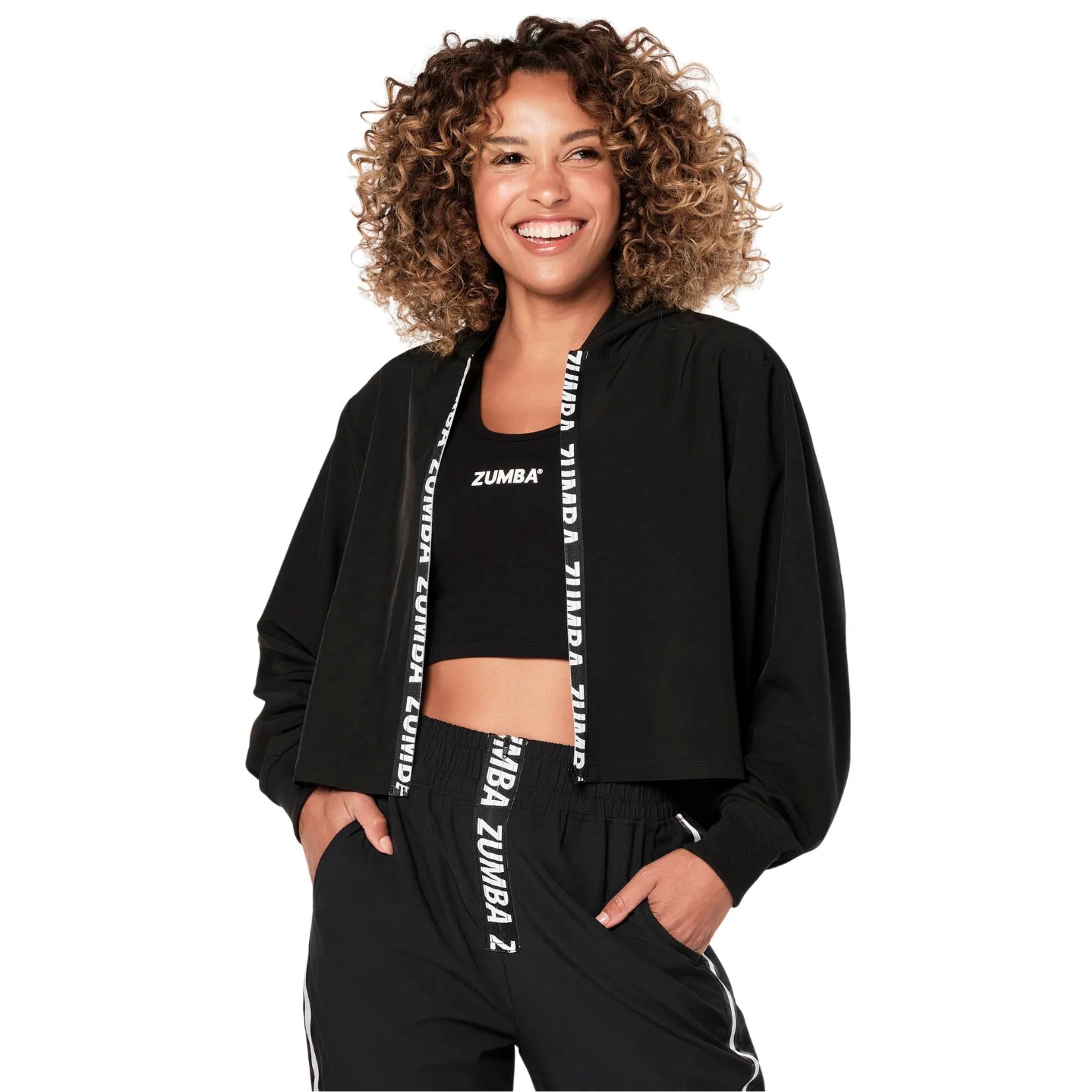 Creatives Unite Zip-Up Crop Jacket (Special Order)
