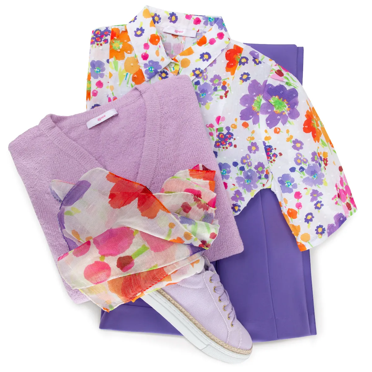 Daisy Sneaker in Lilac