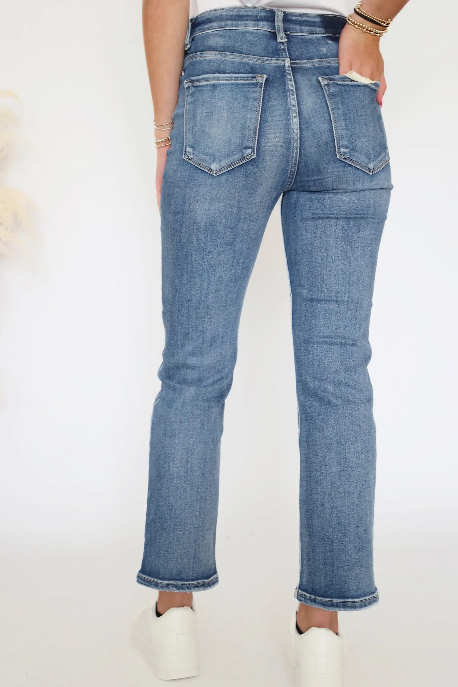Daphne High Rise Crop Jeans