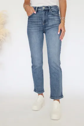 Daphne High Rise Crop Jeans