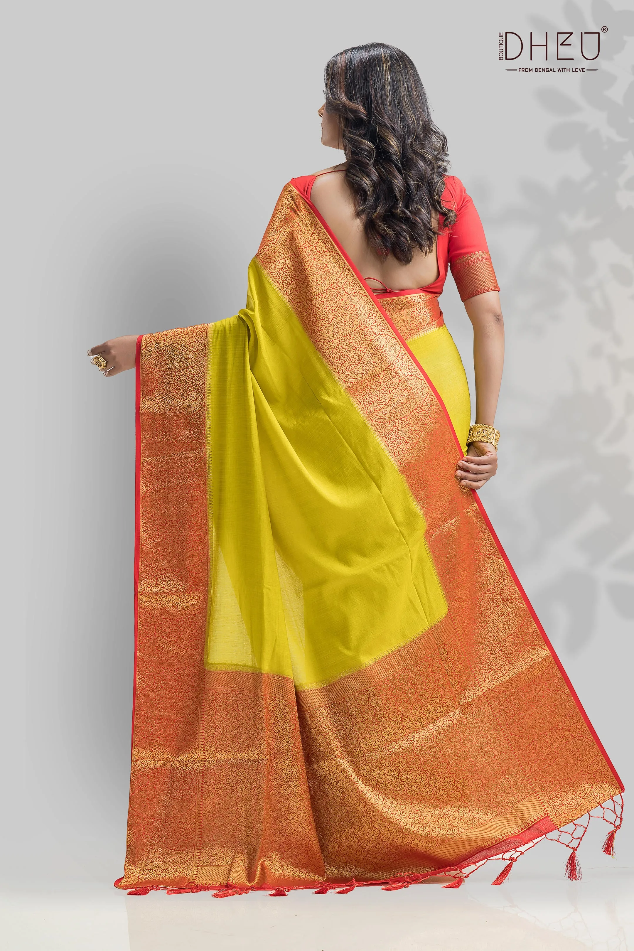 Designer Brocade Silk Saree