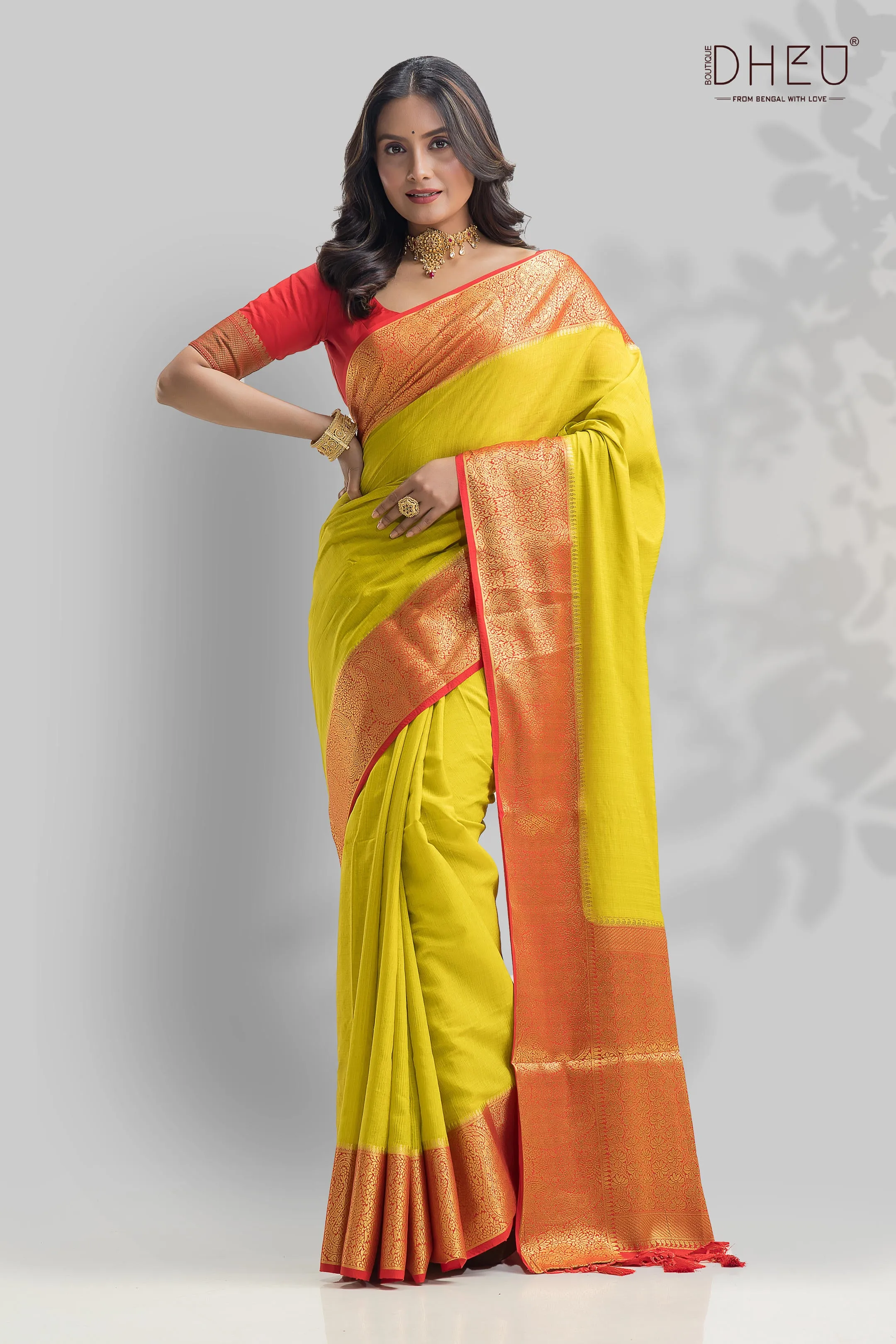 Designer Brocade Silk Saree