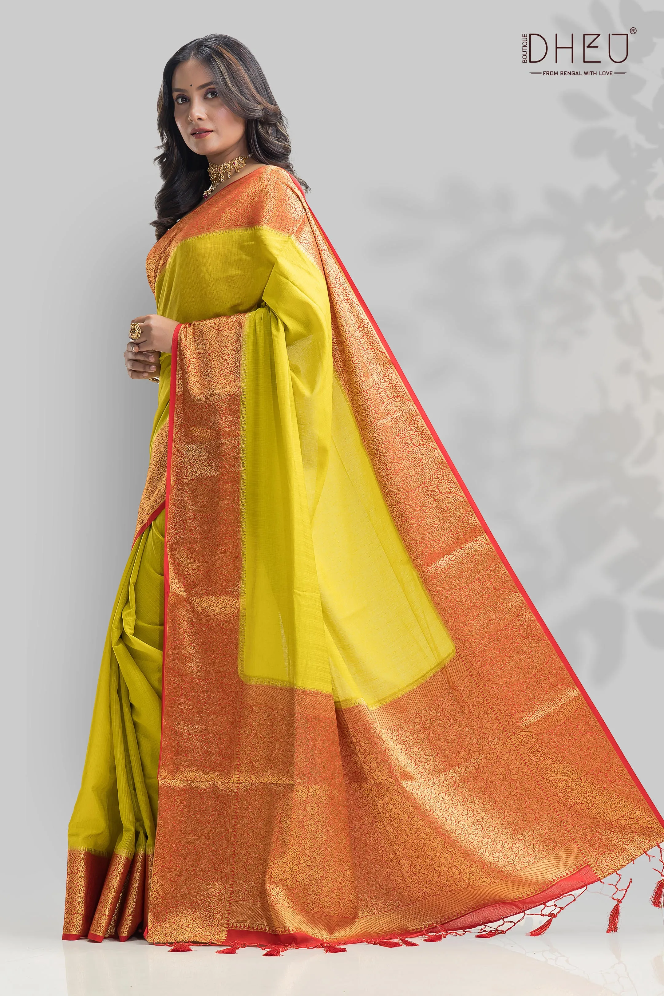 Designer Brocade Silk Saree