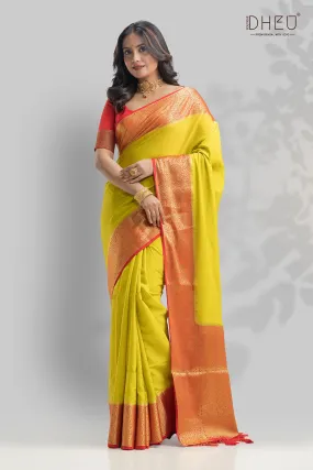 Designer Brocade Silk Saree