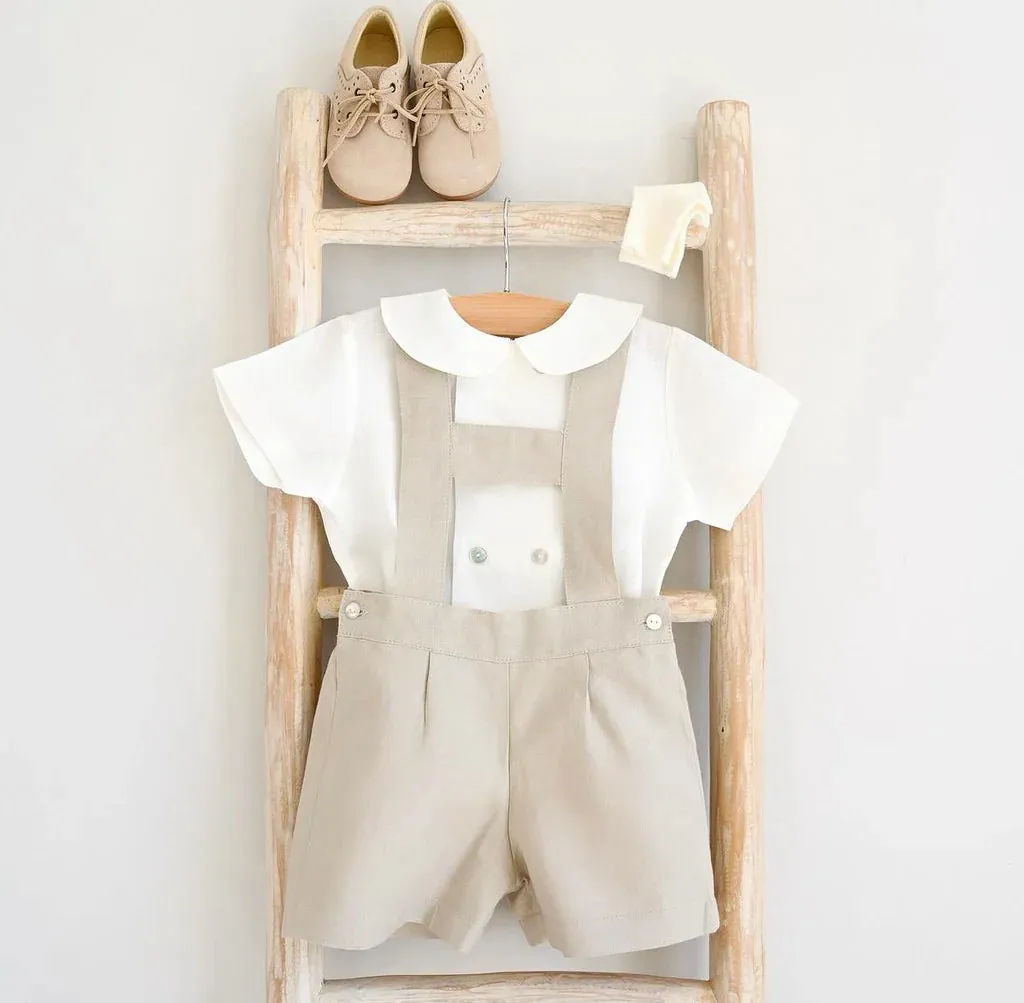 Double breasted Linen Shirt -PREORDER