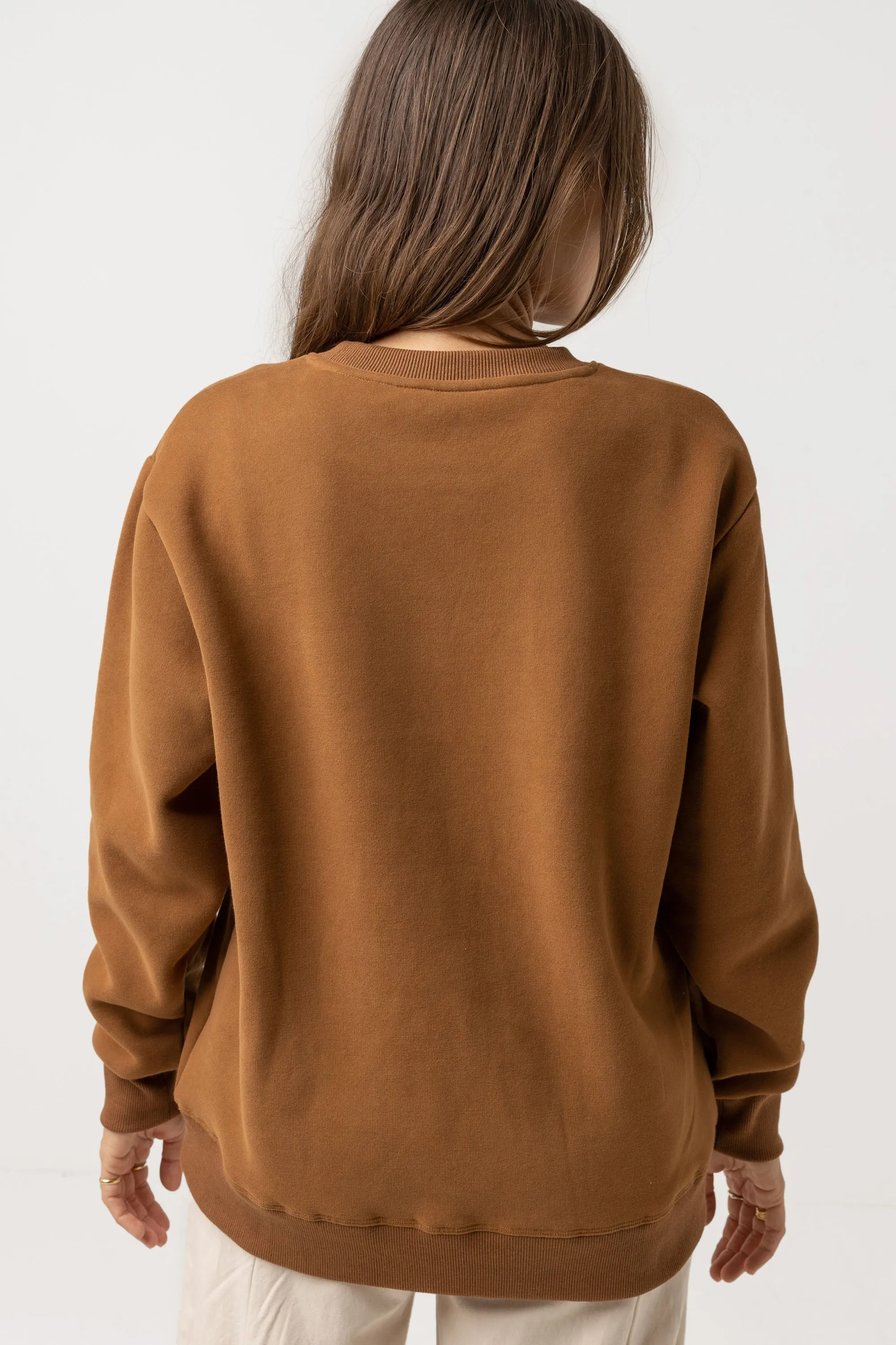 Drifter Boyfriend Fleece Chocolate
