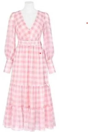 Elise Gingham Dress