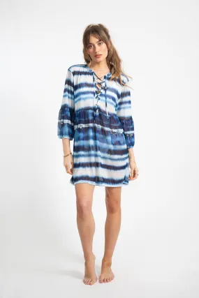 Escape Mesh Lace Front Tunic