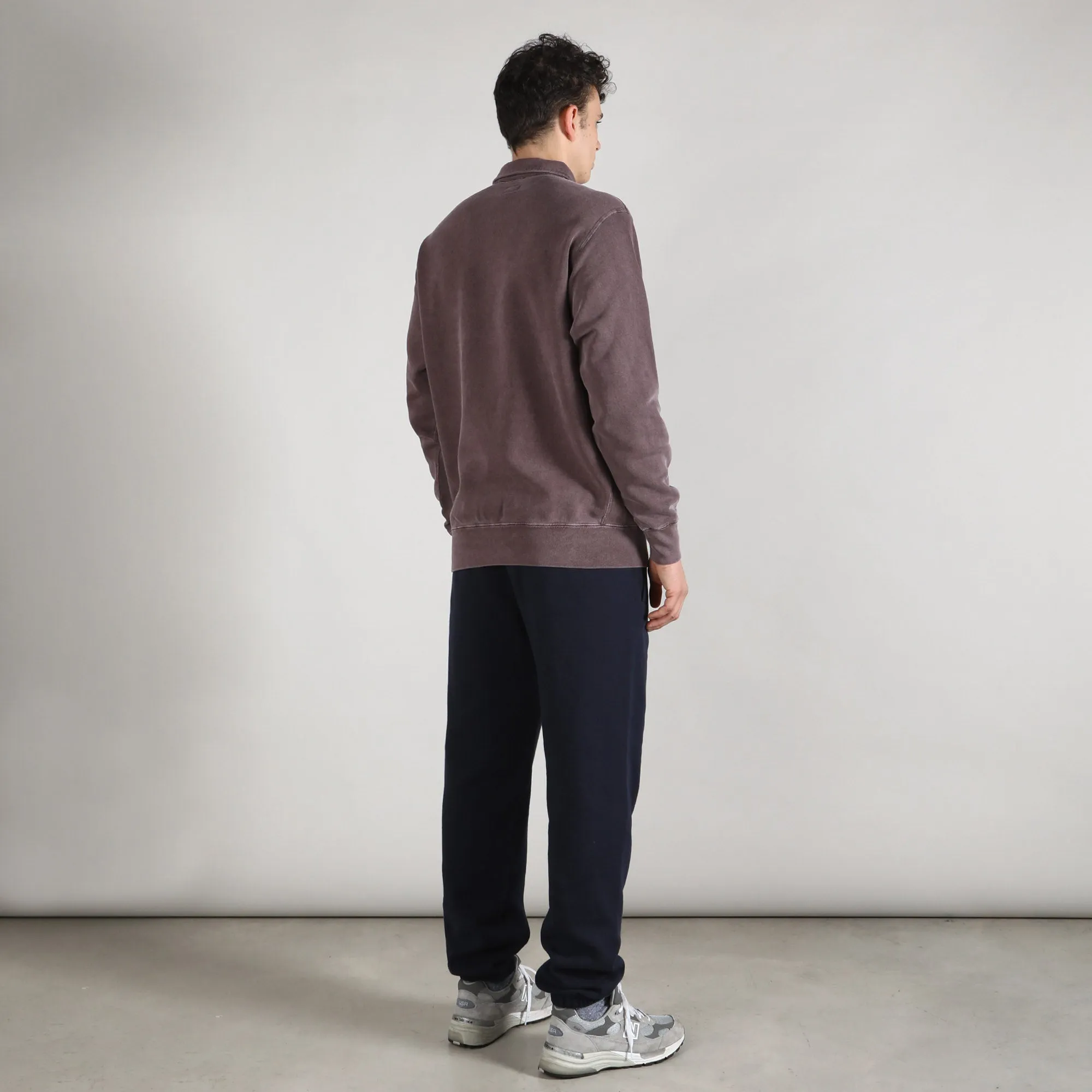Fleece 1/4 Zip - Burgundy Sand