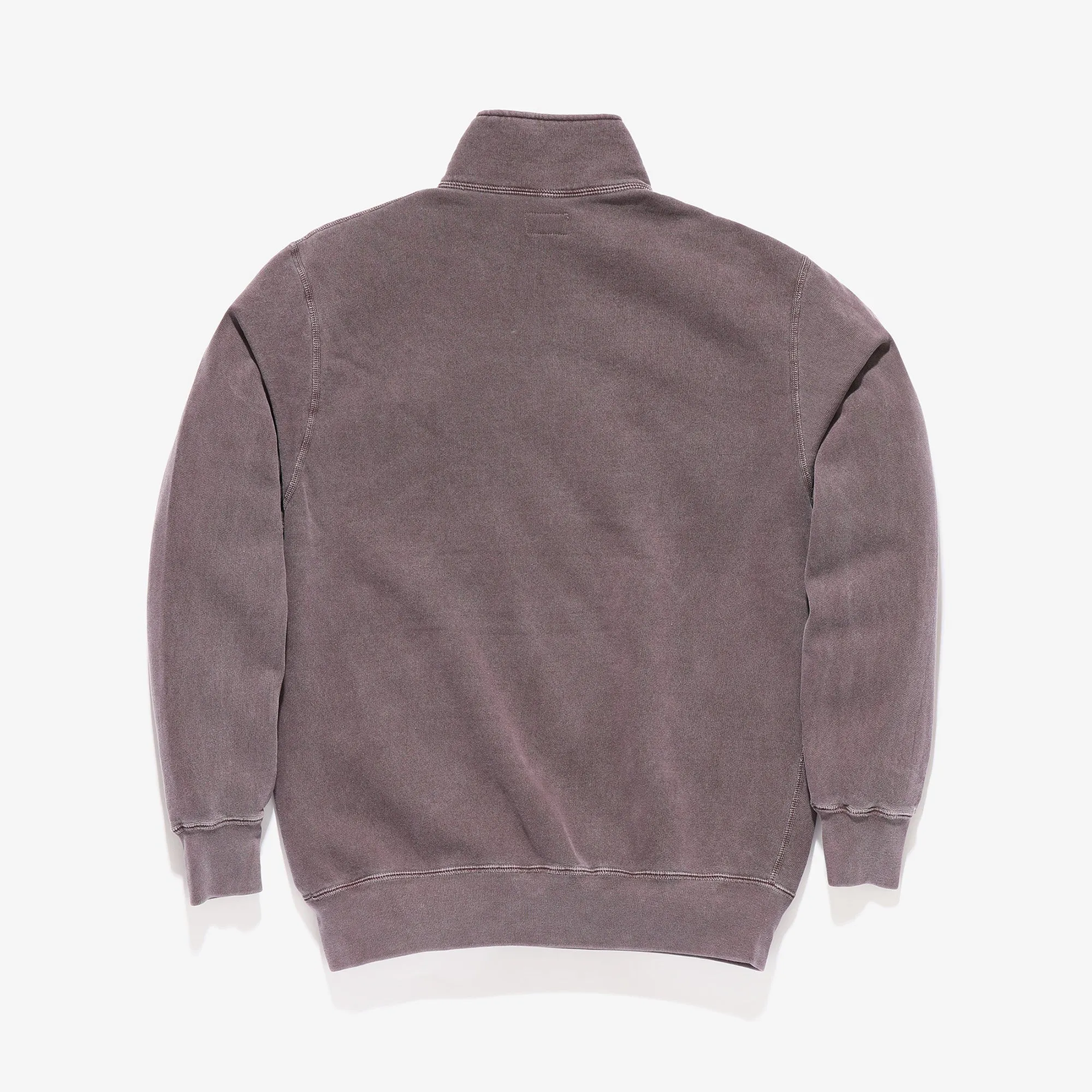 Fleece 1/4 Zip - Burgundy Sand